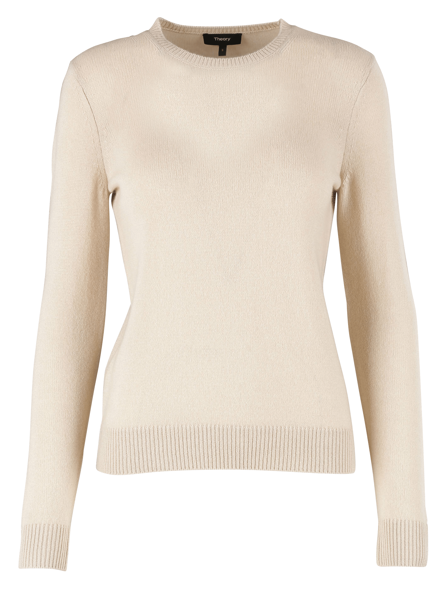 beige cashmere sweater