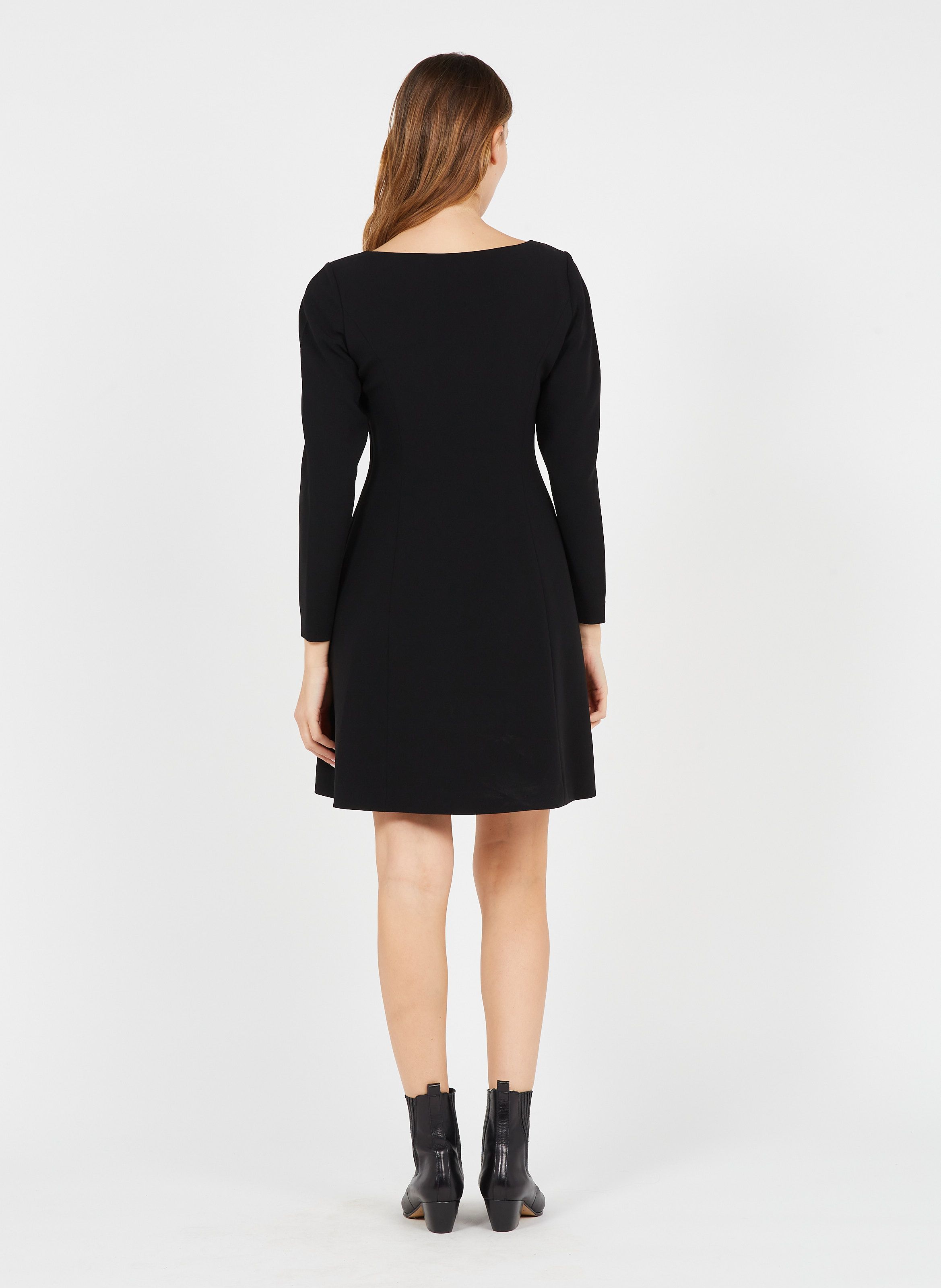 theory v neck dress