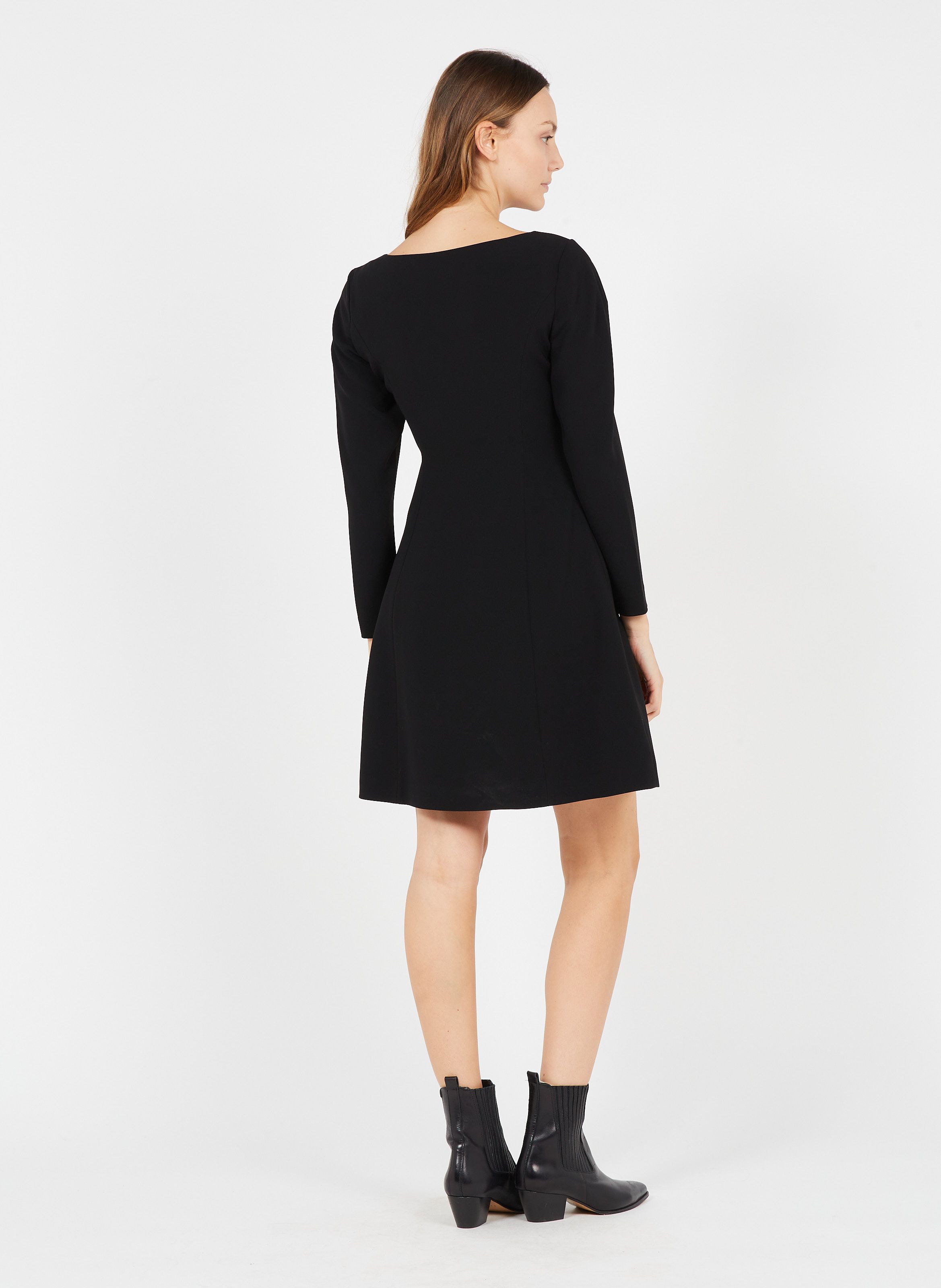 theory v neck dress