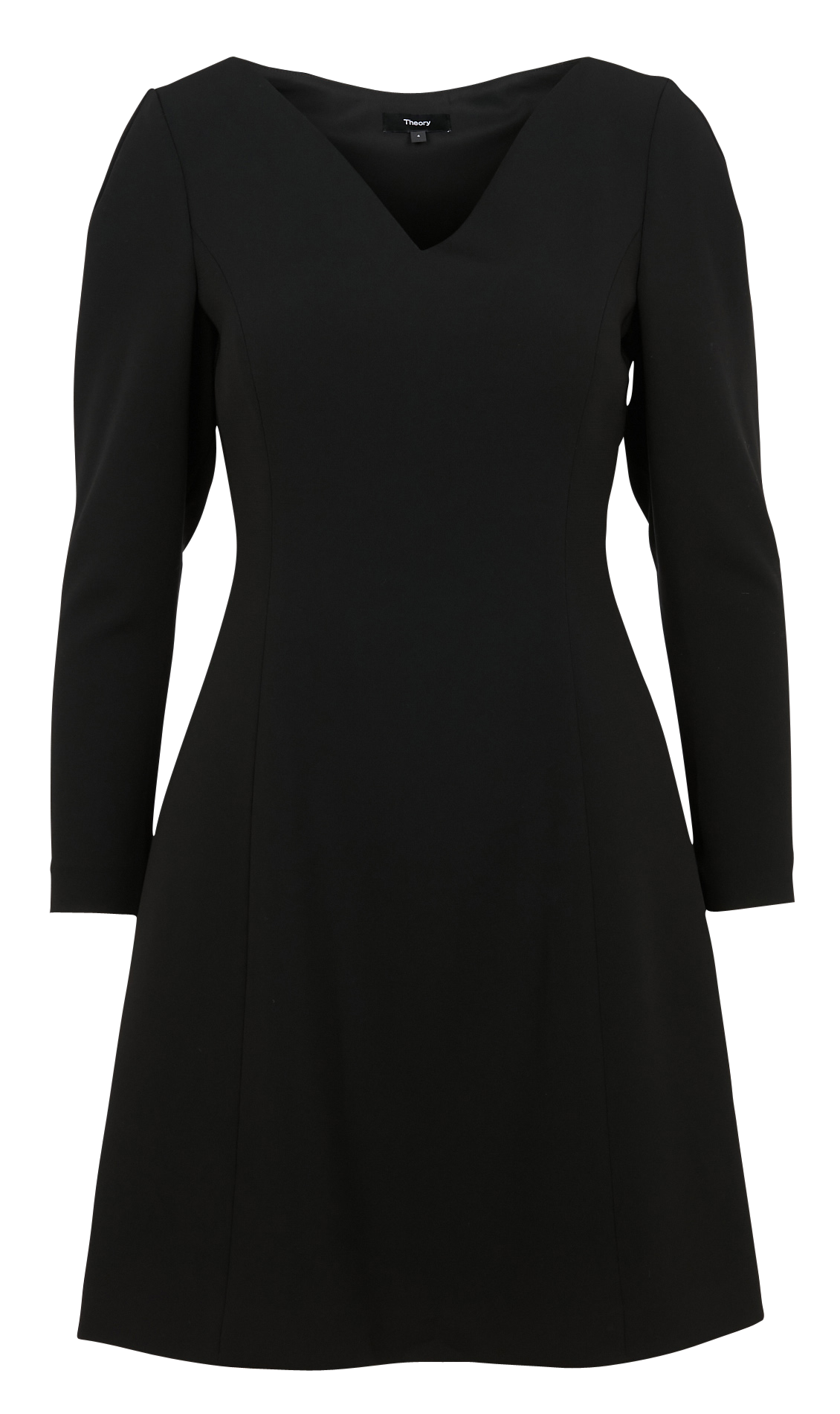 theory v neck dress