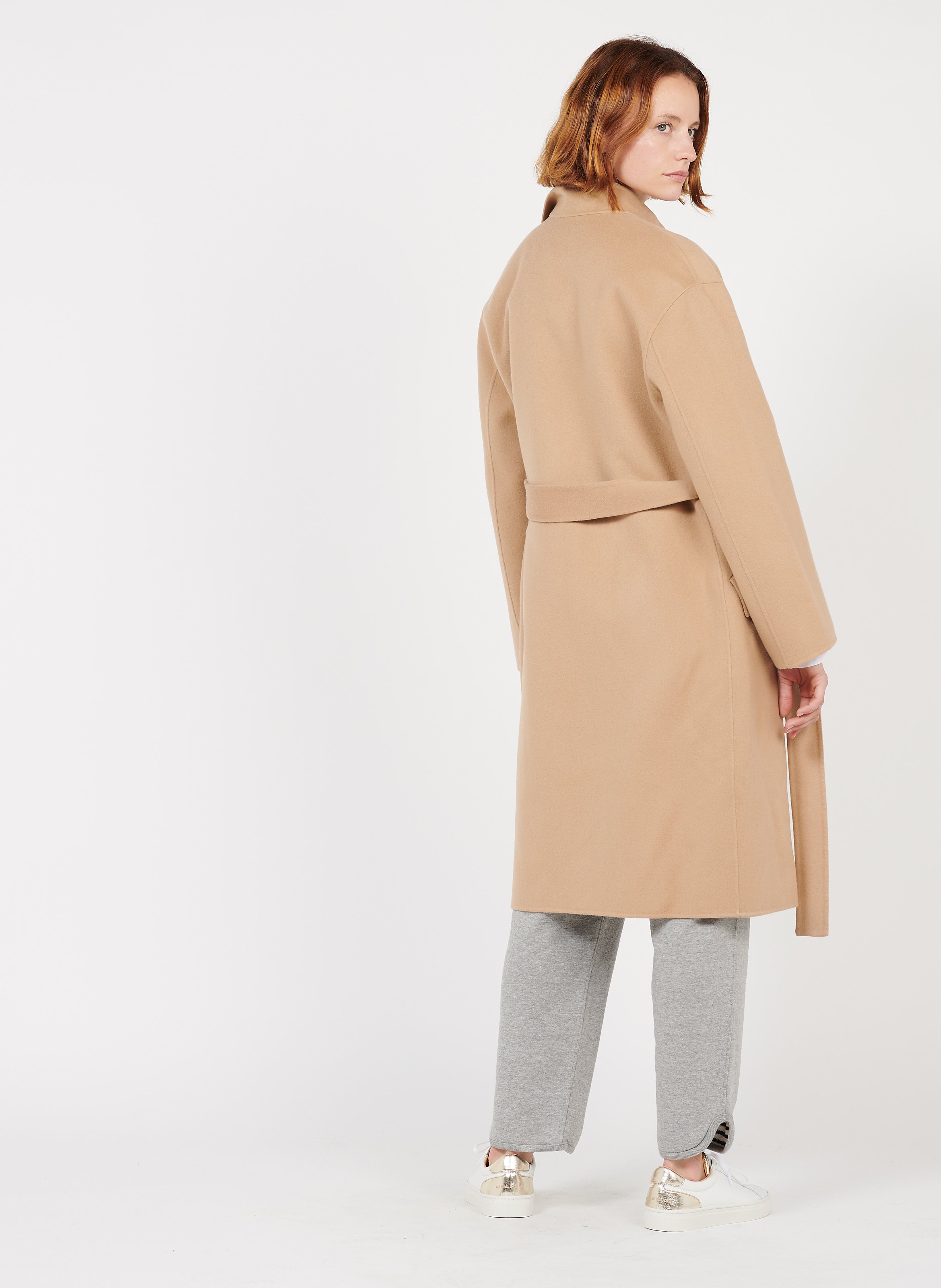 theory wool cashmere coat
