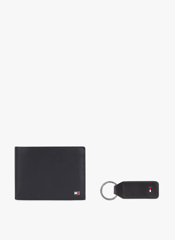 Black Card holder and keyring set