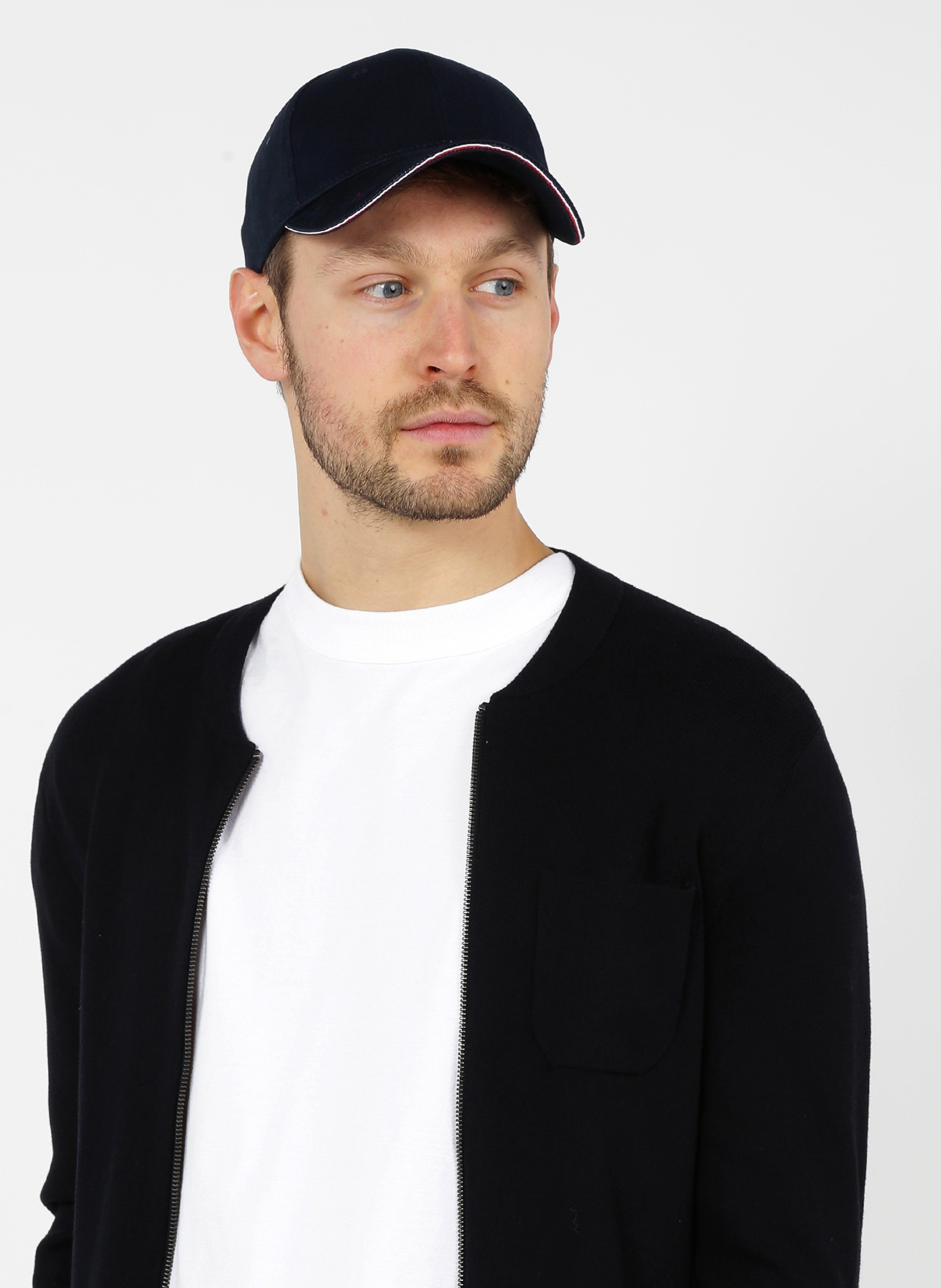 Sale Organic Cotton Cap Tommy Navy 