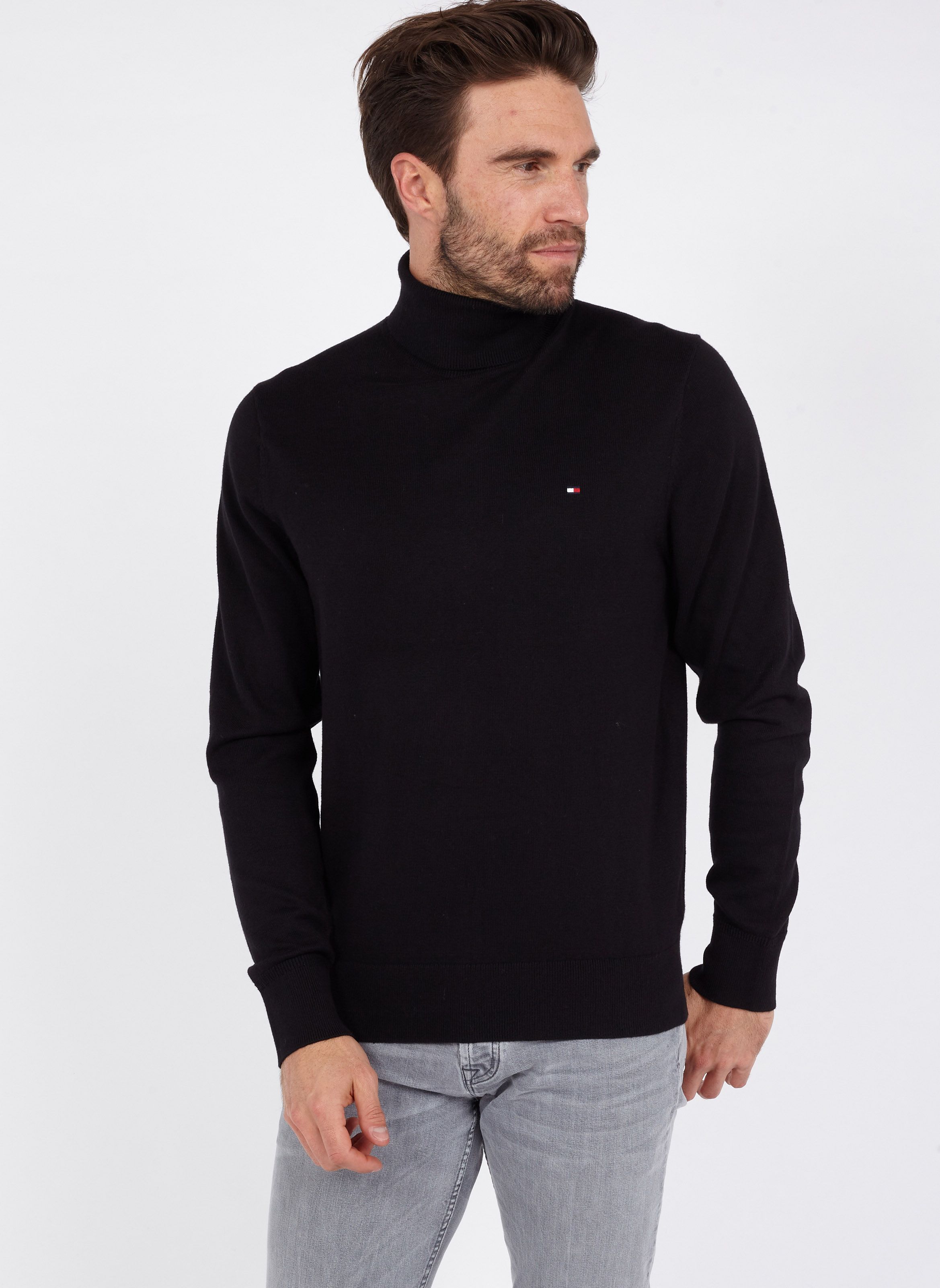 tommy hilfiger mens turtleneck sweater