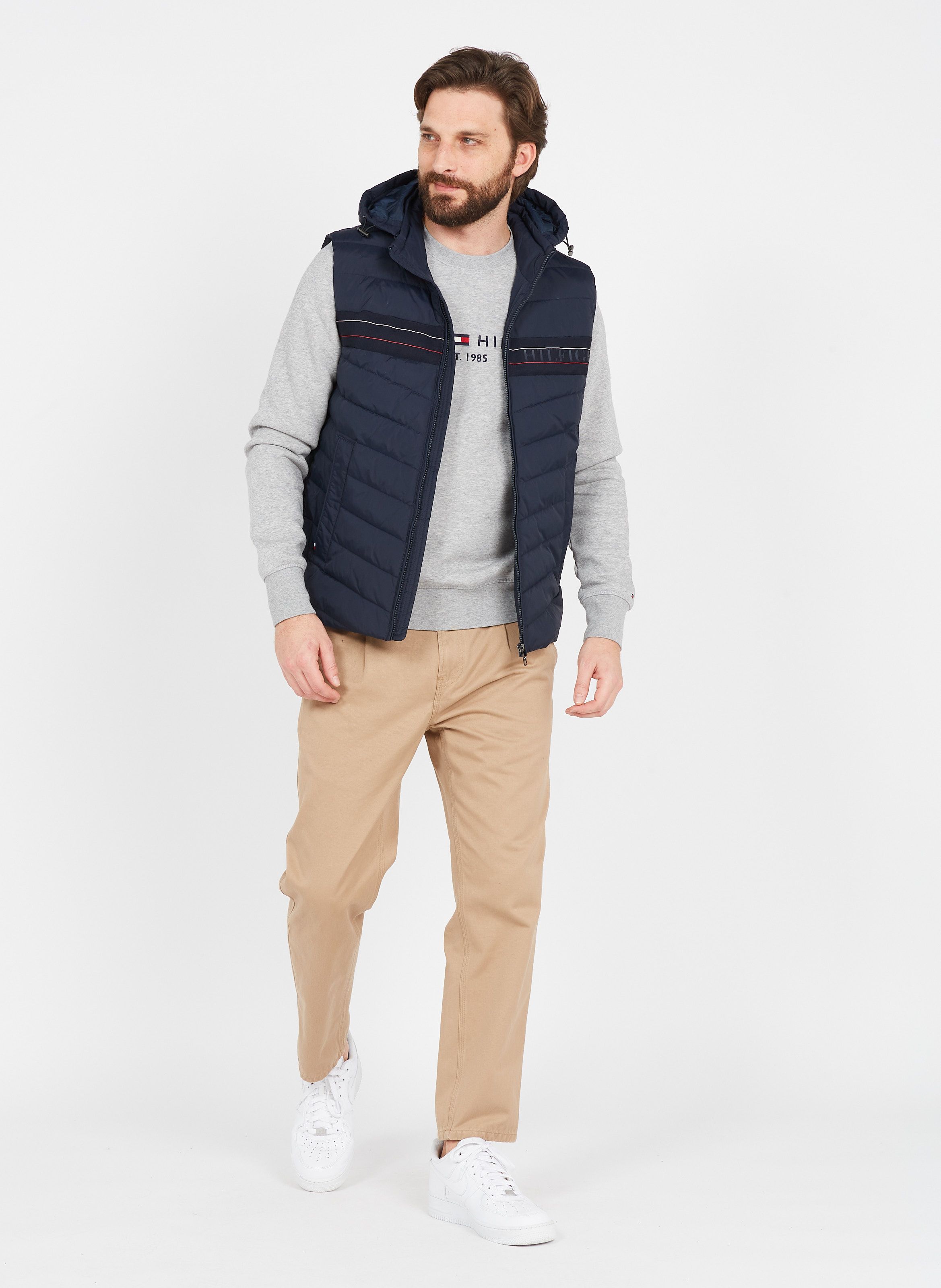 tommy hilfiger grey gilet