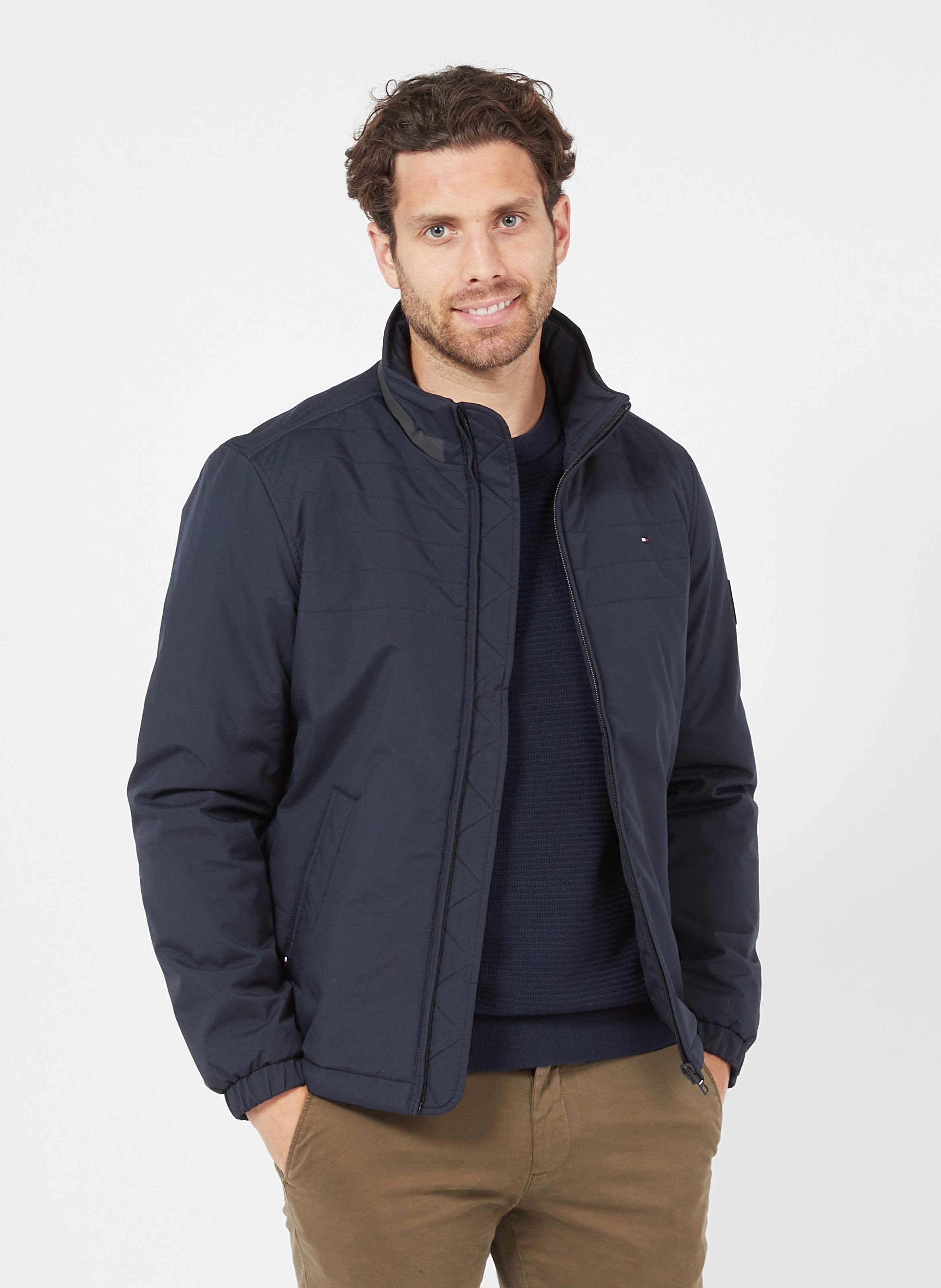 tommy jacket blue