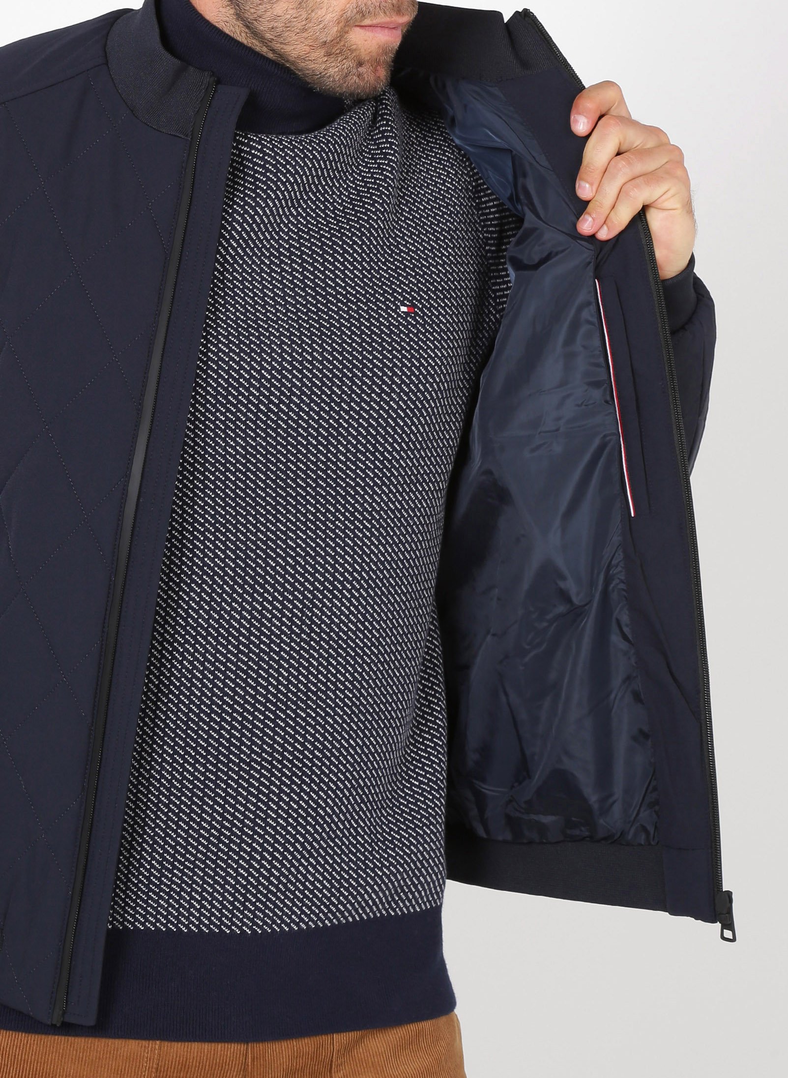 tommy hilfiger quilted coat