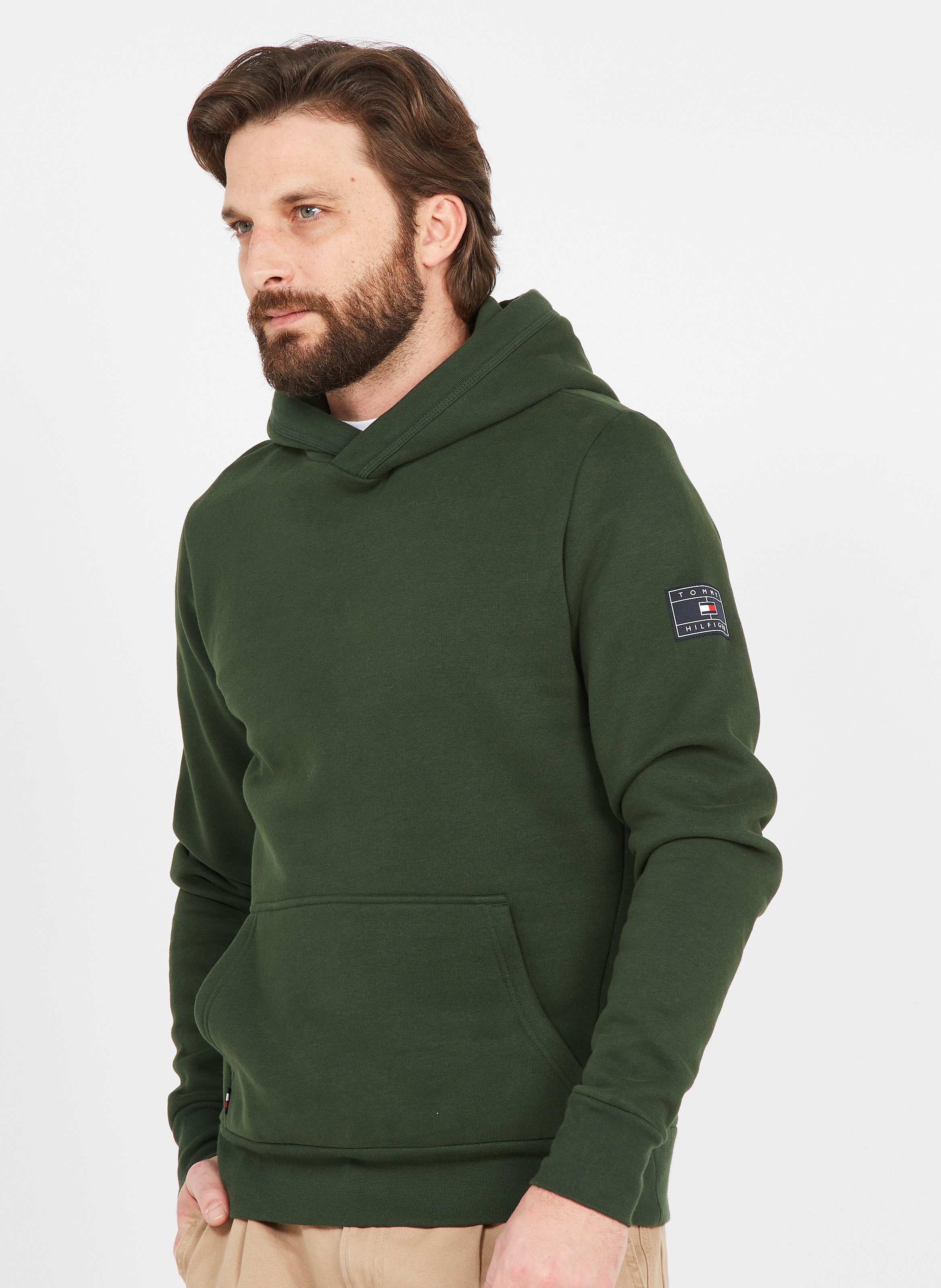 tommy hilfiger regular fit fleece sweatshirt