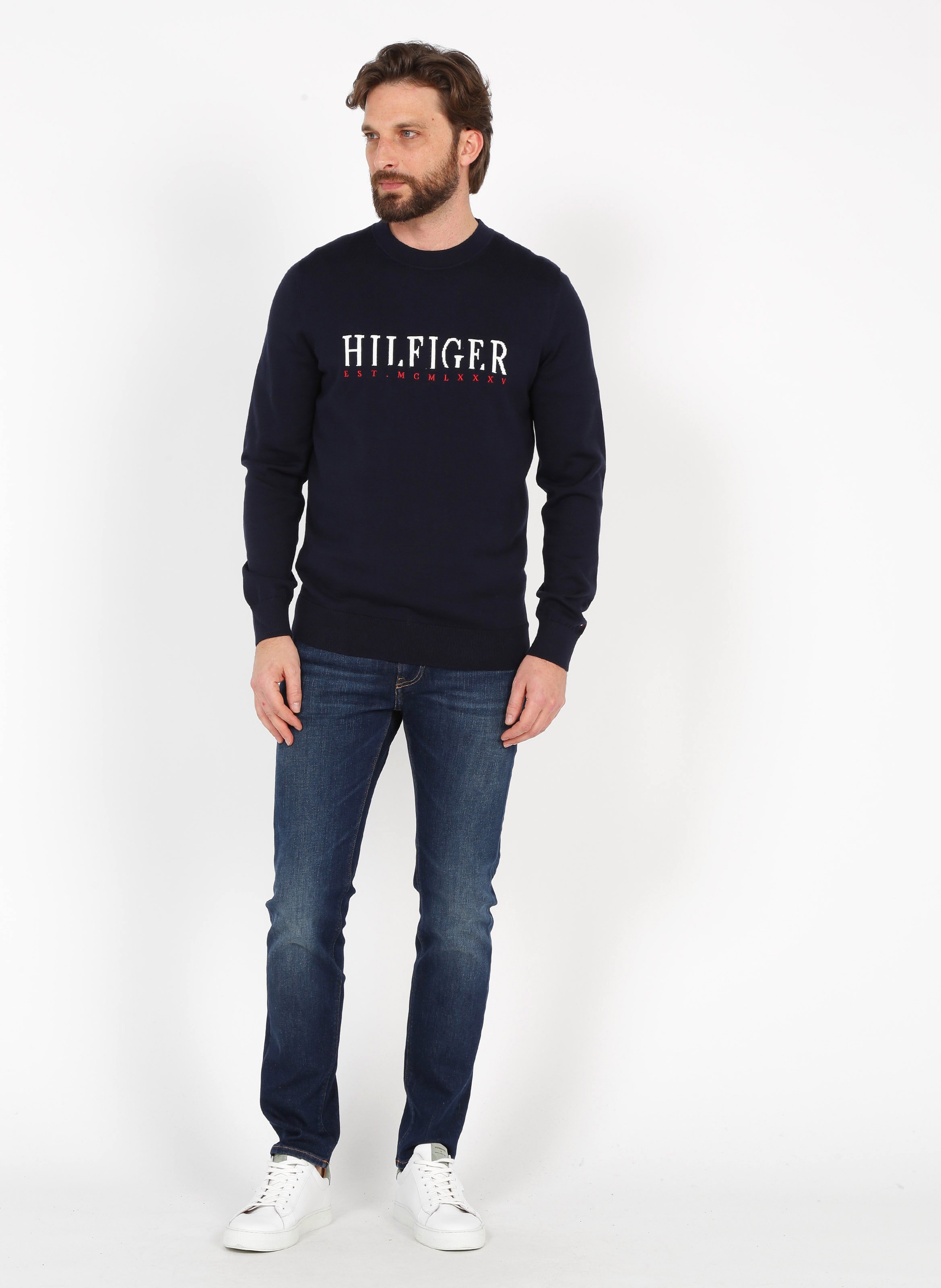 tommy hilfiger jacquard light sneaker