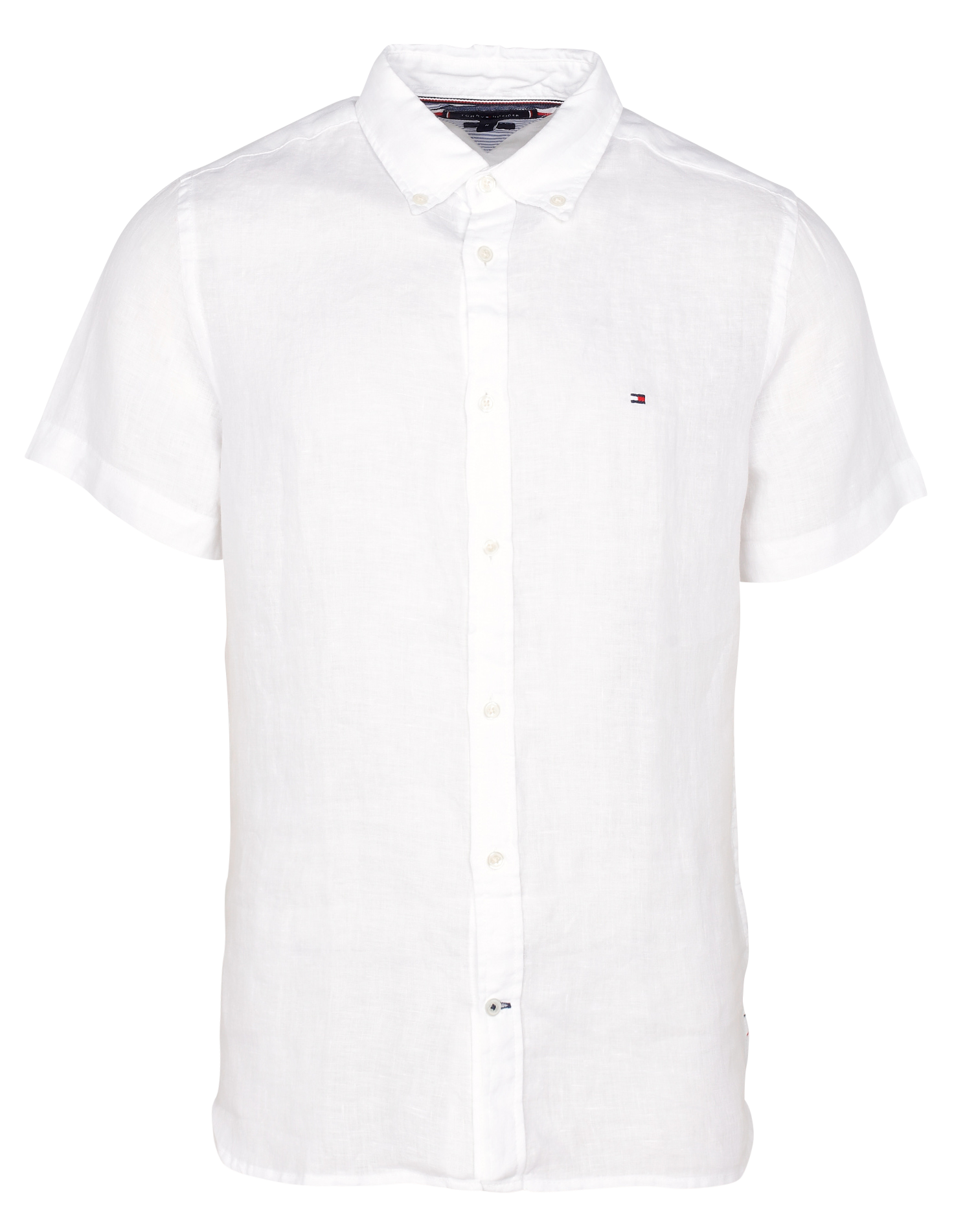 tommy hilfiger white linen shirt