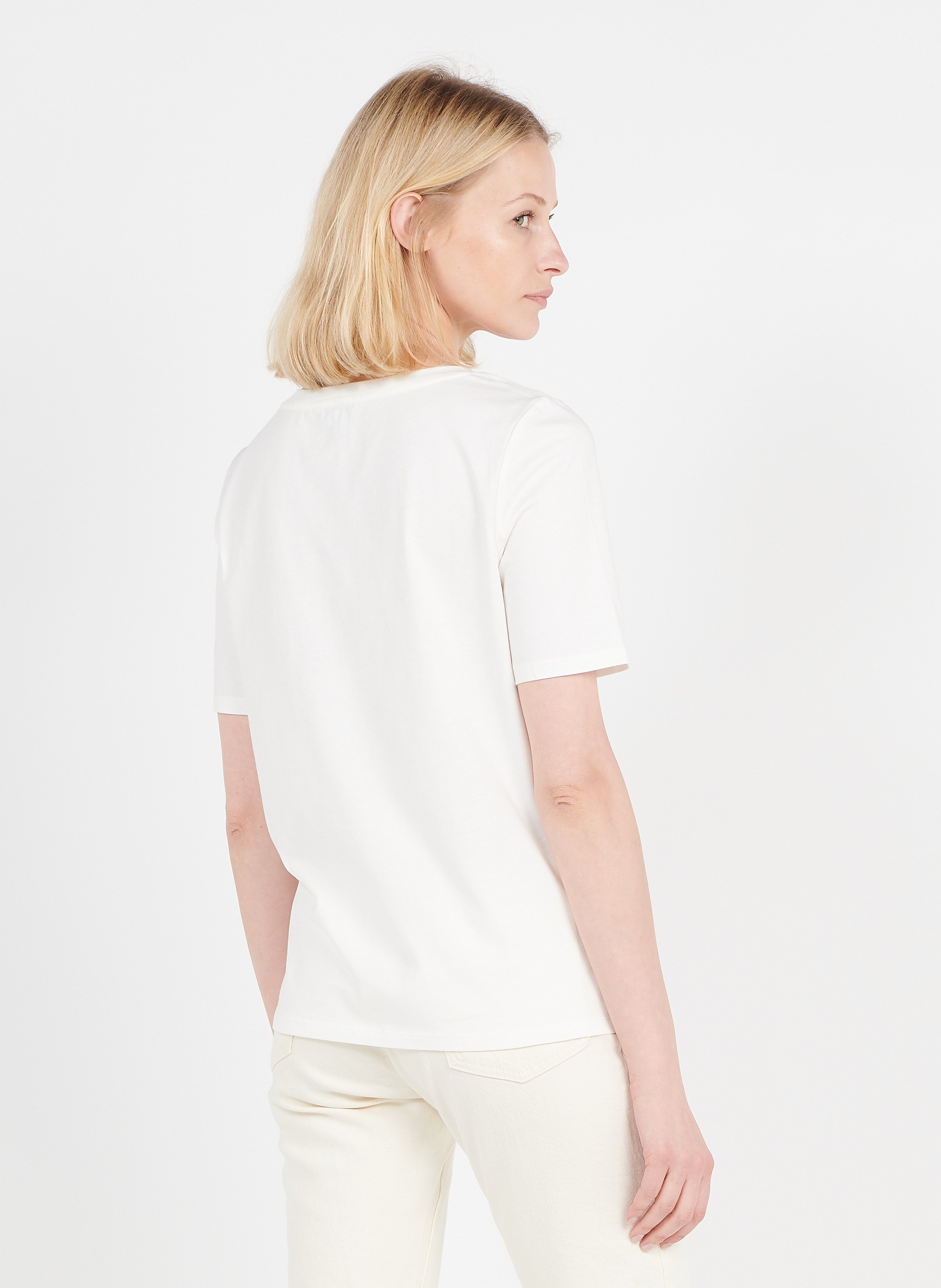 Sale T-shirt With Embroidered Monogram 