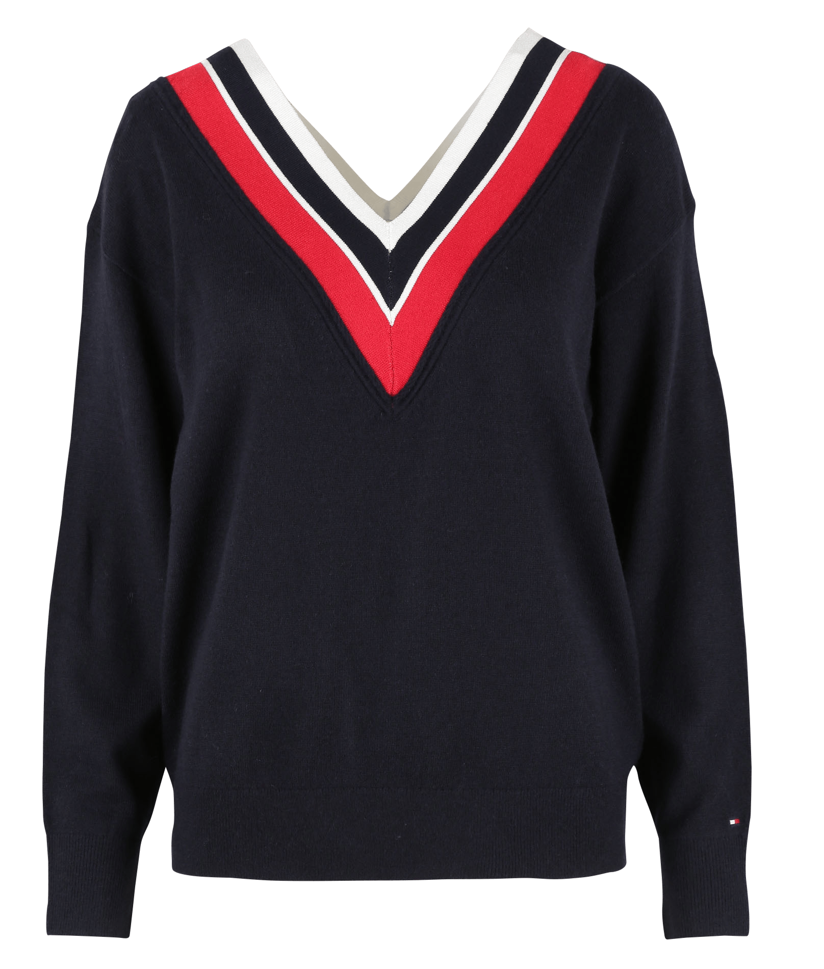 tommy hilfiger off the shoulder sweater