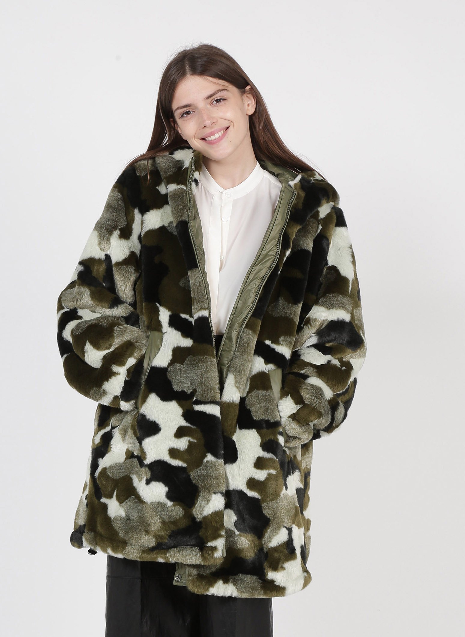 furry camo jacket