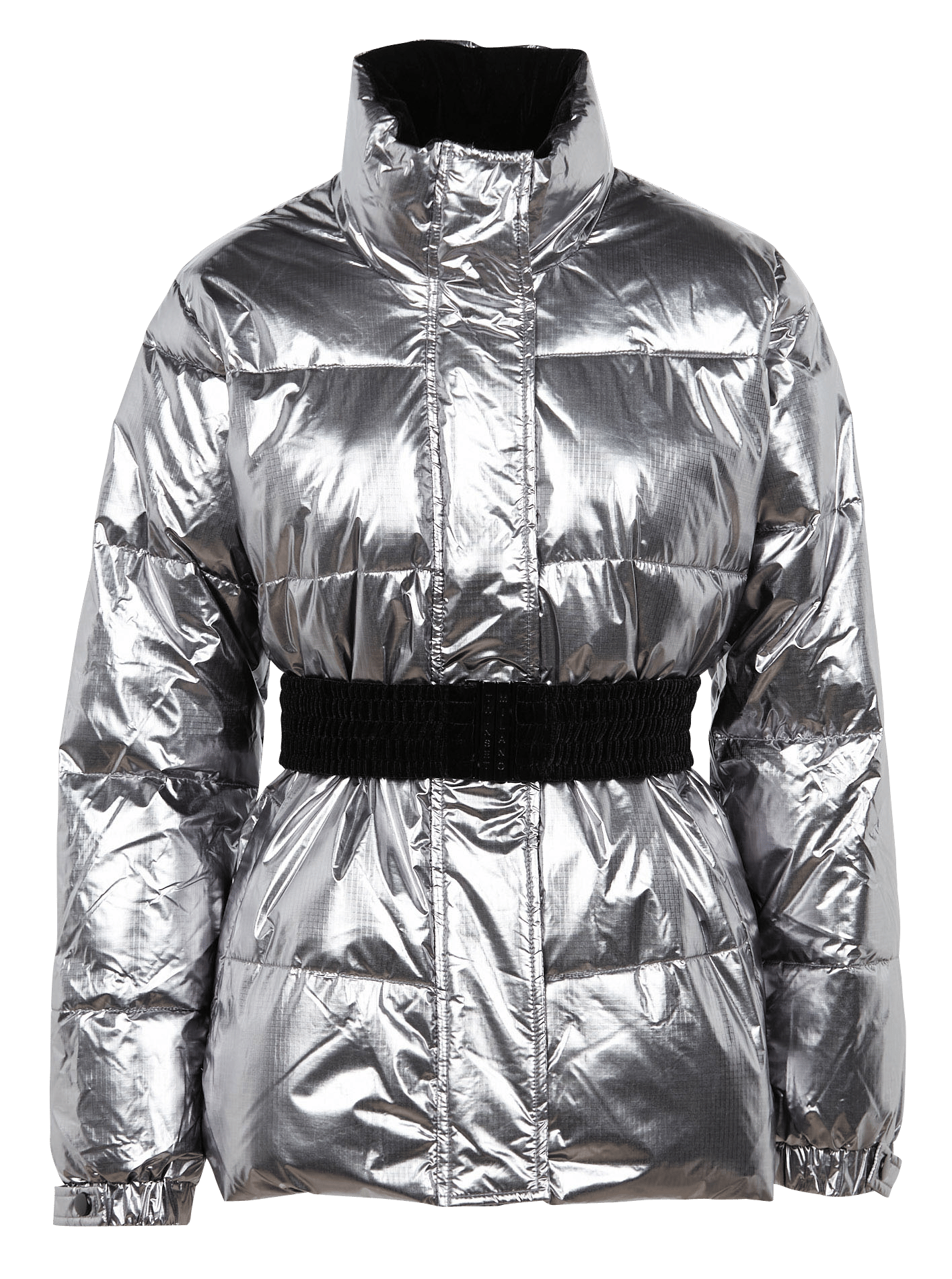 silver padded jacket