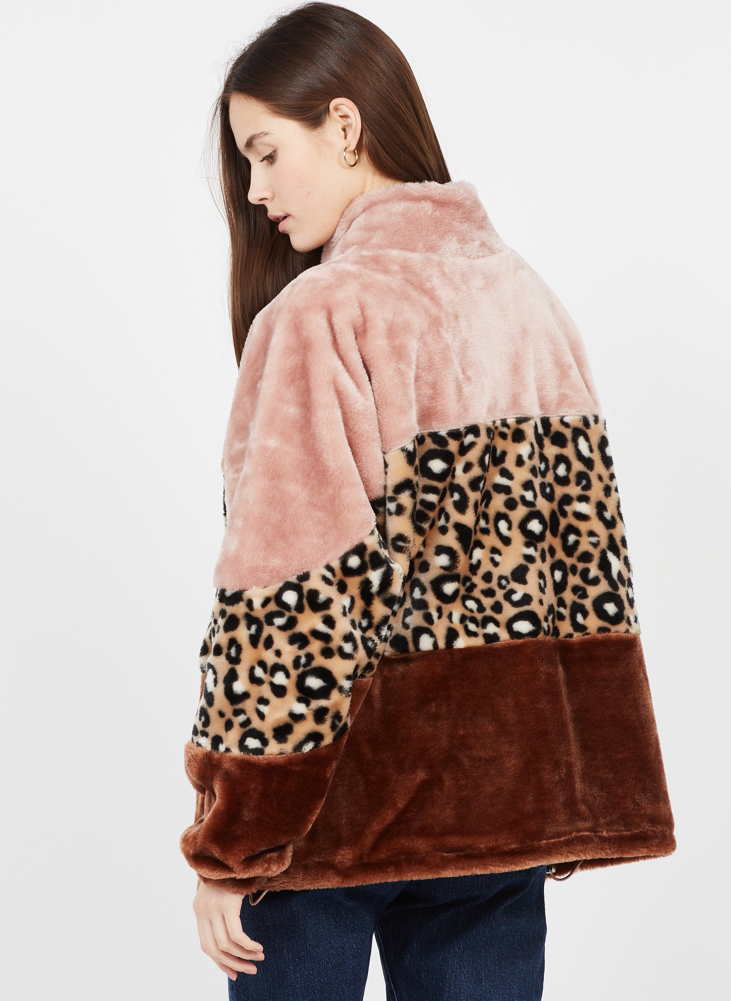 ugg leopard coat