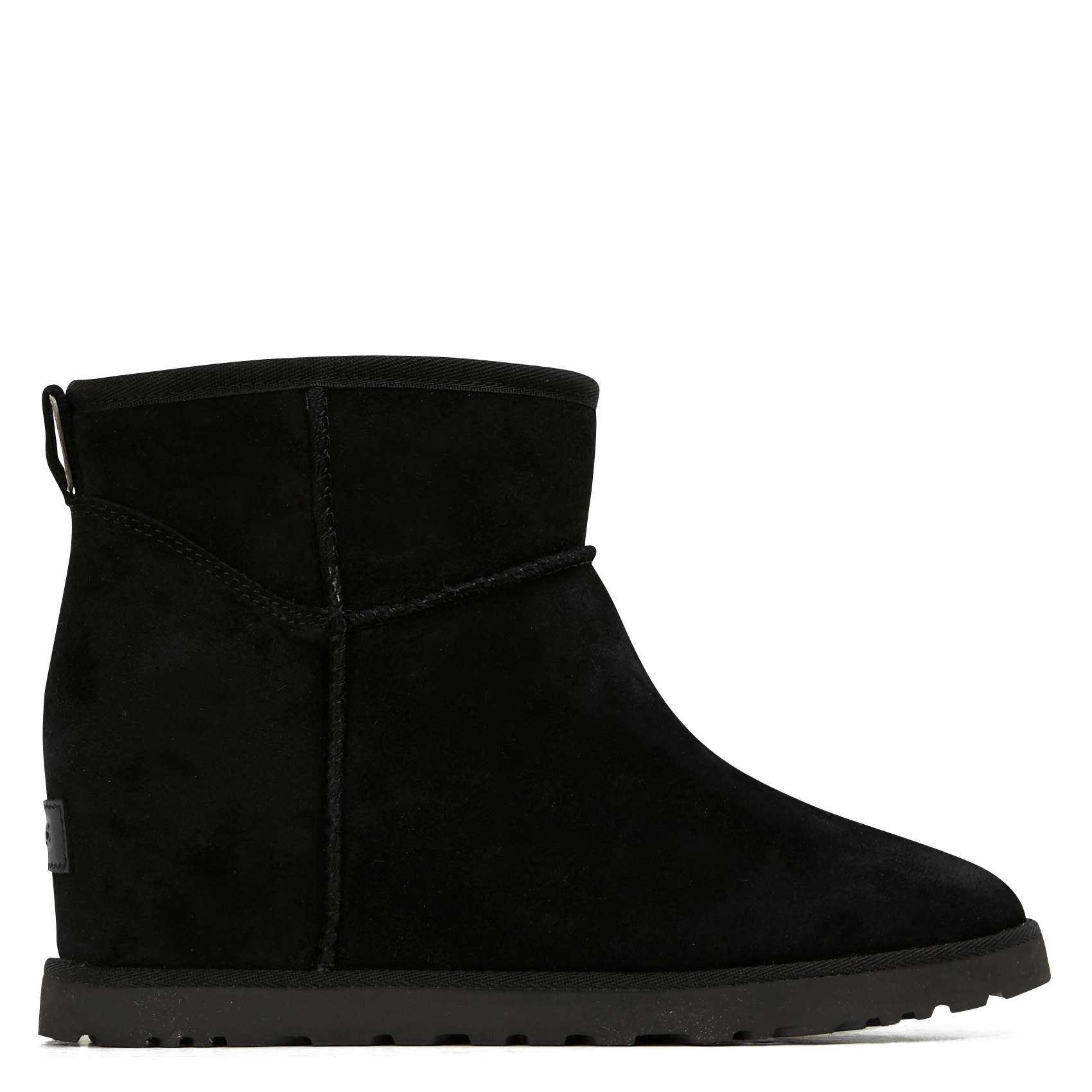 ugg black wedge bootie
