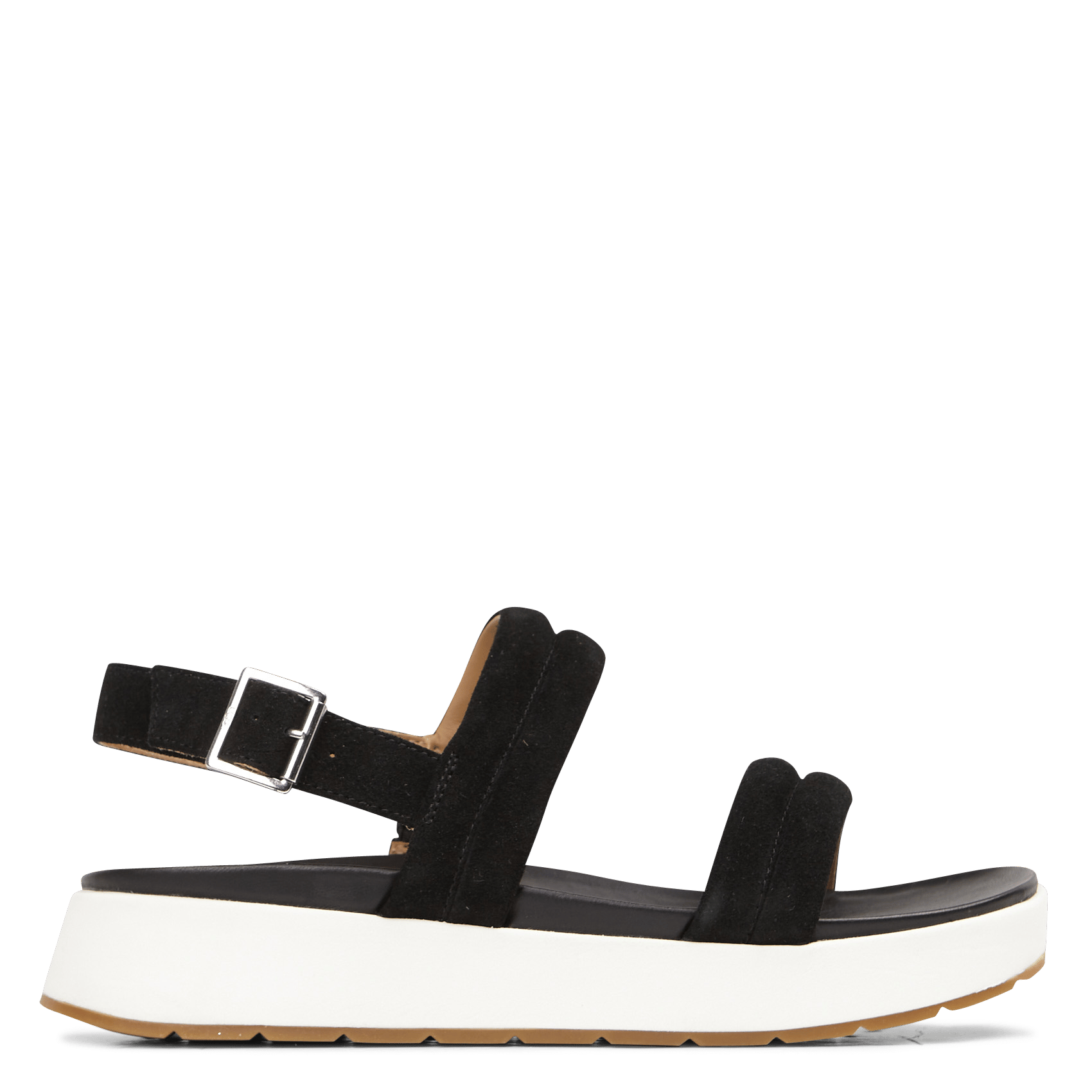 ugg wedge sandals black