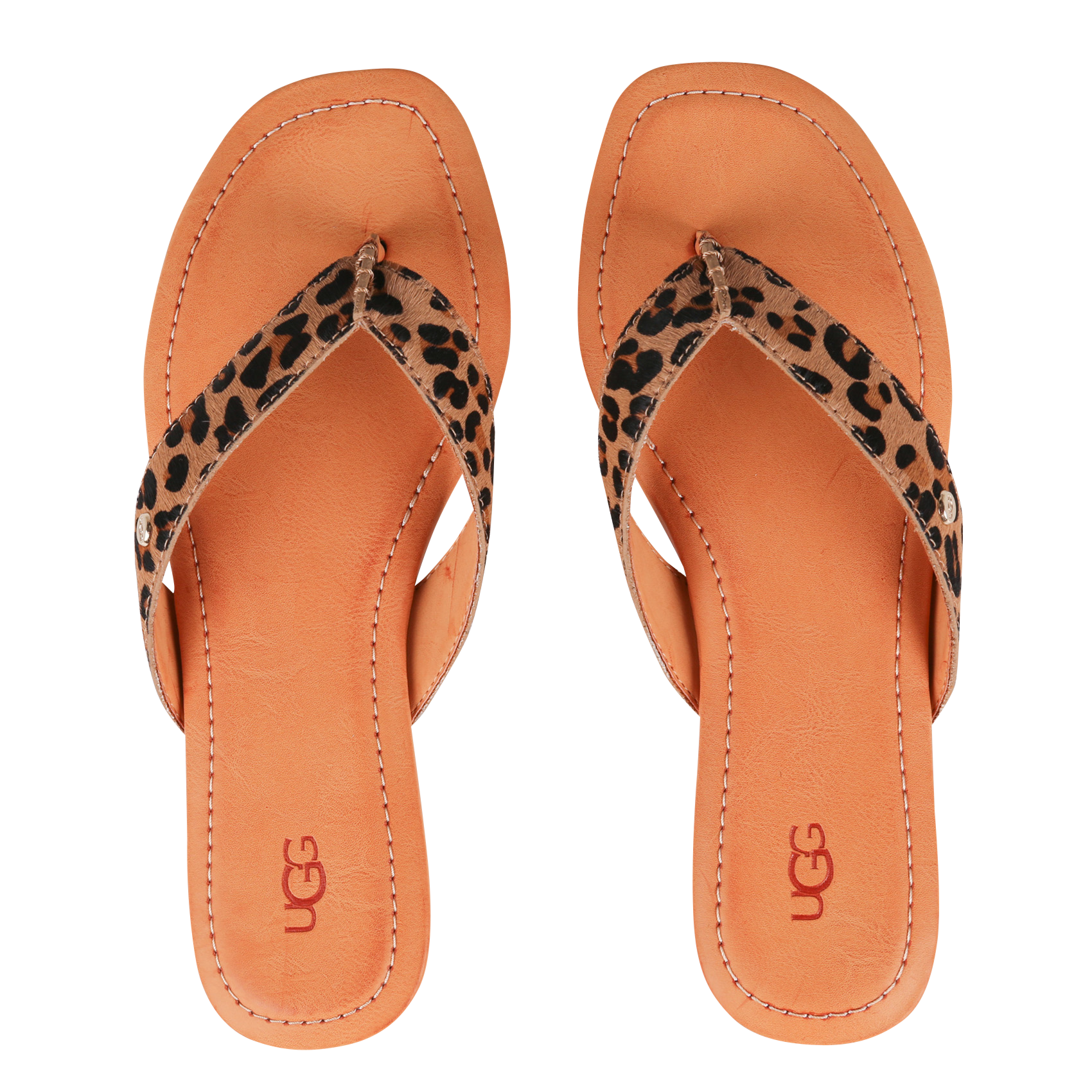 ugg leopard print flip flops