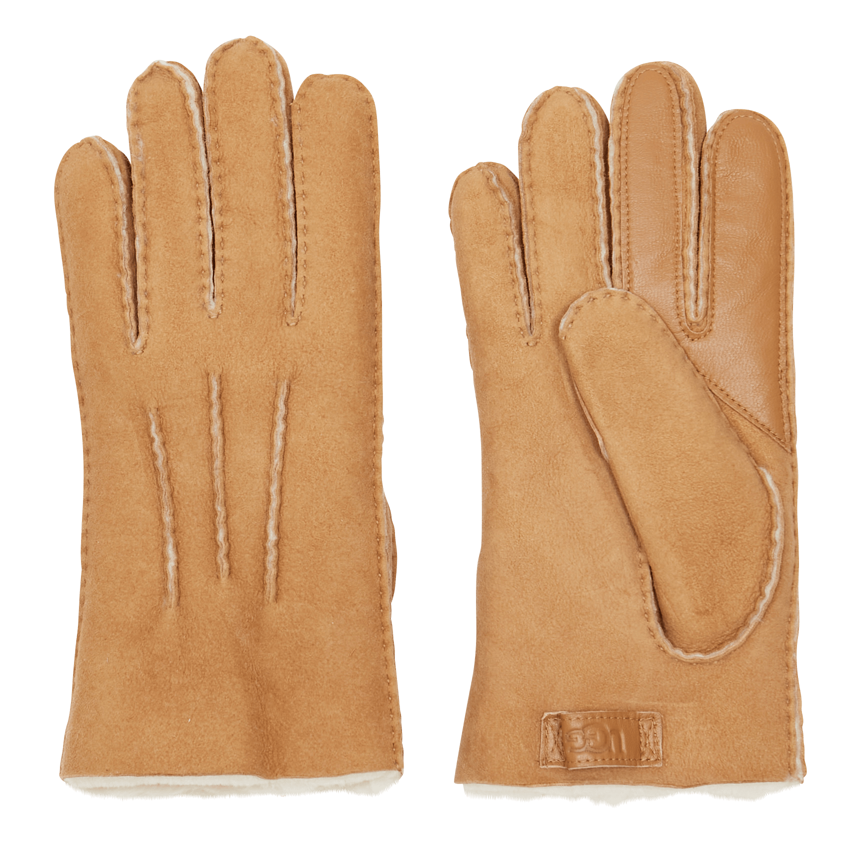 shearling gloves