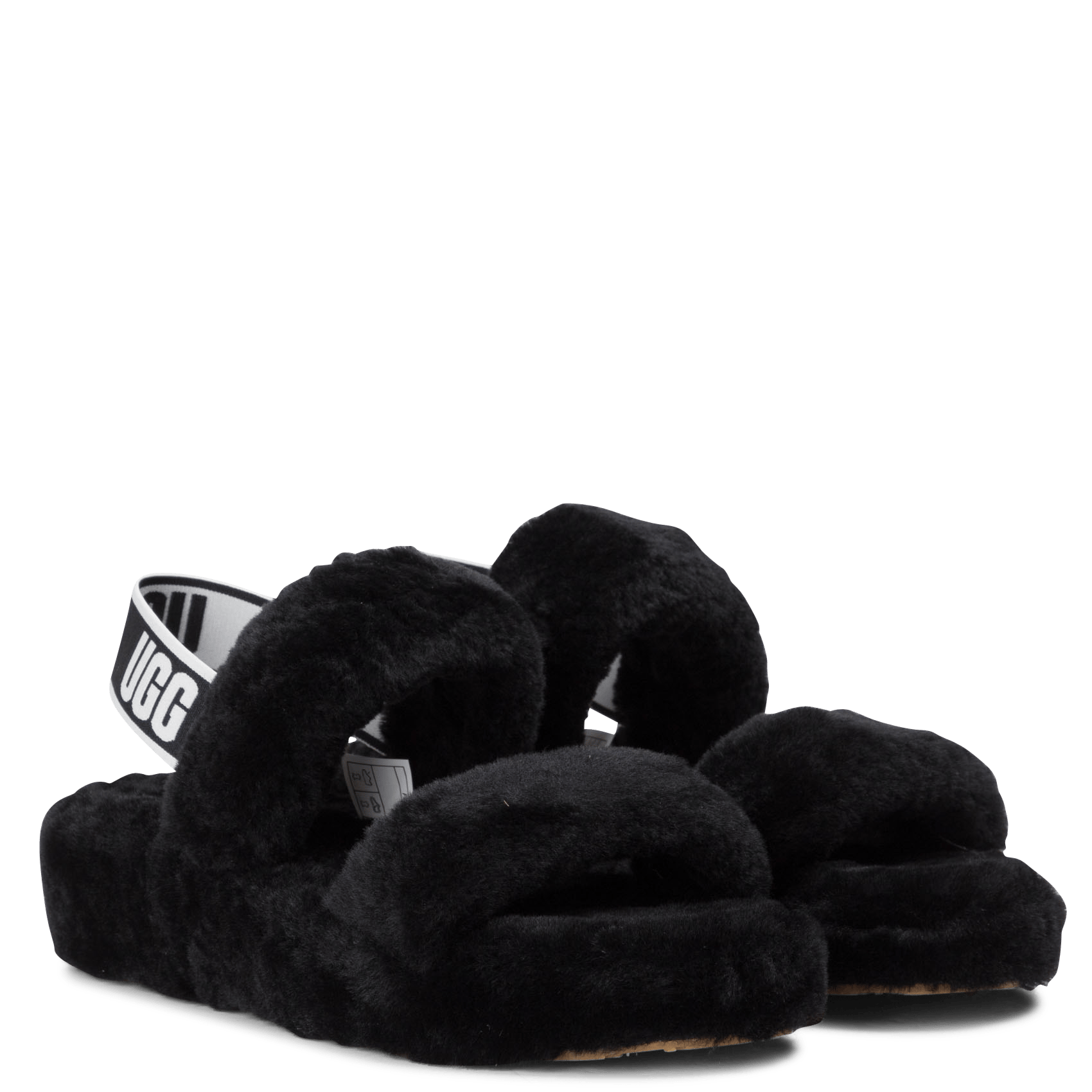 ugg fuzzy sandals
