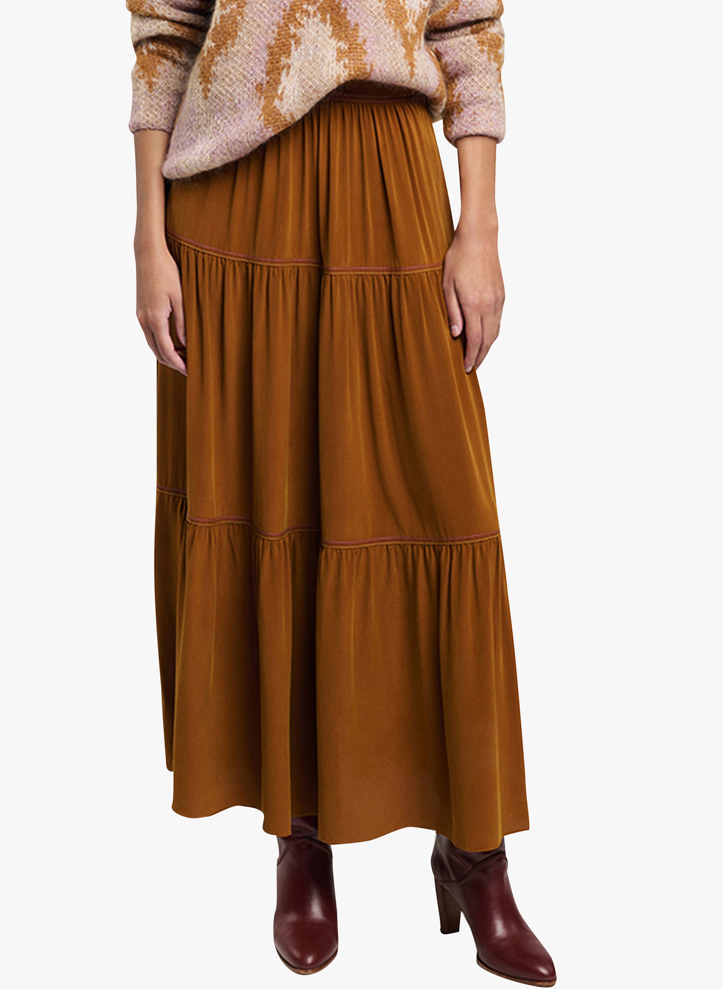 brown skirt for sale