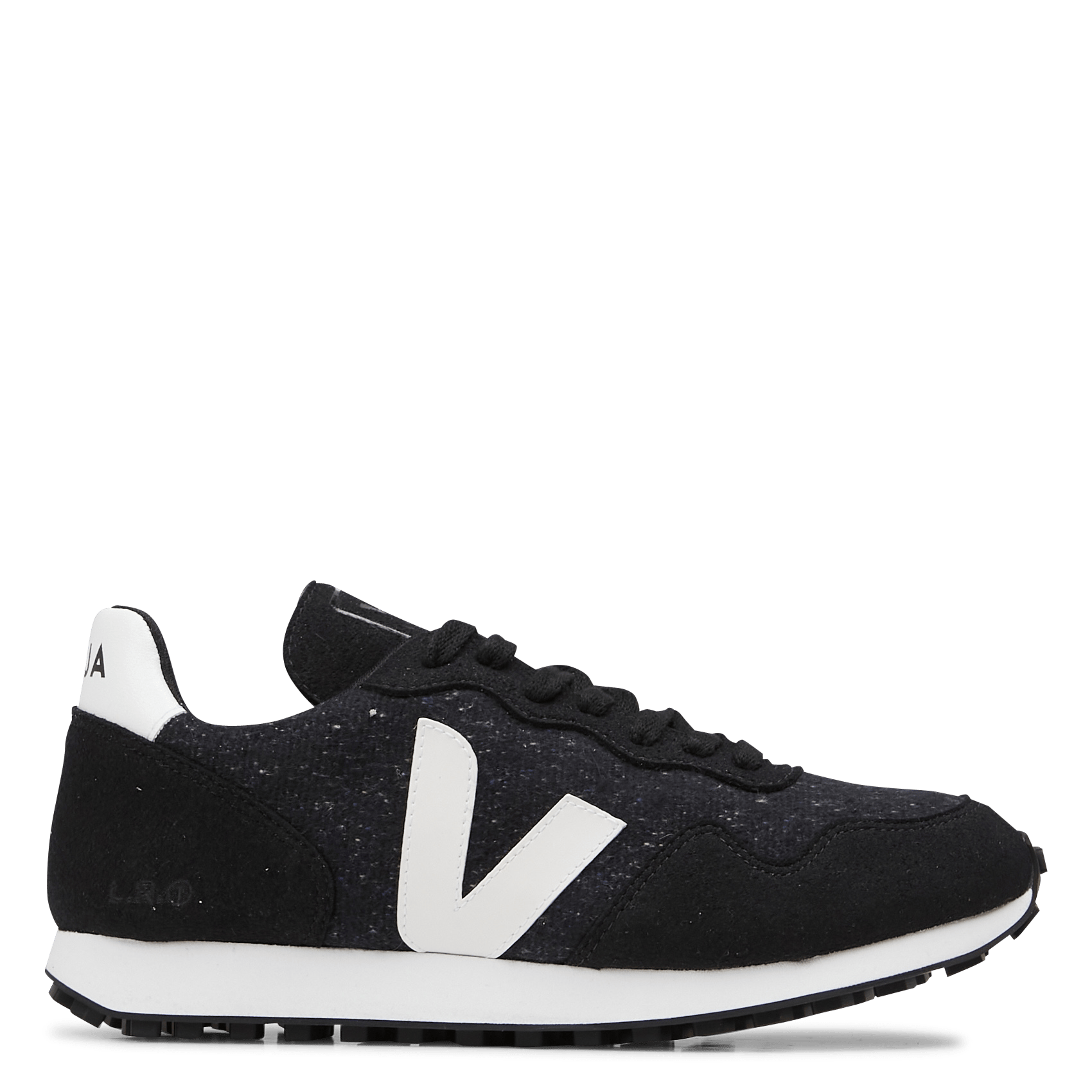 Sale Flannel Low-top Sneakers Dark White Veja - Women | Place des Tendances