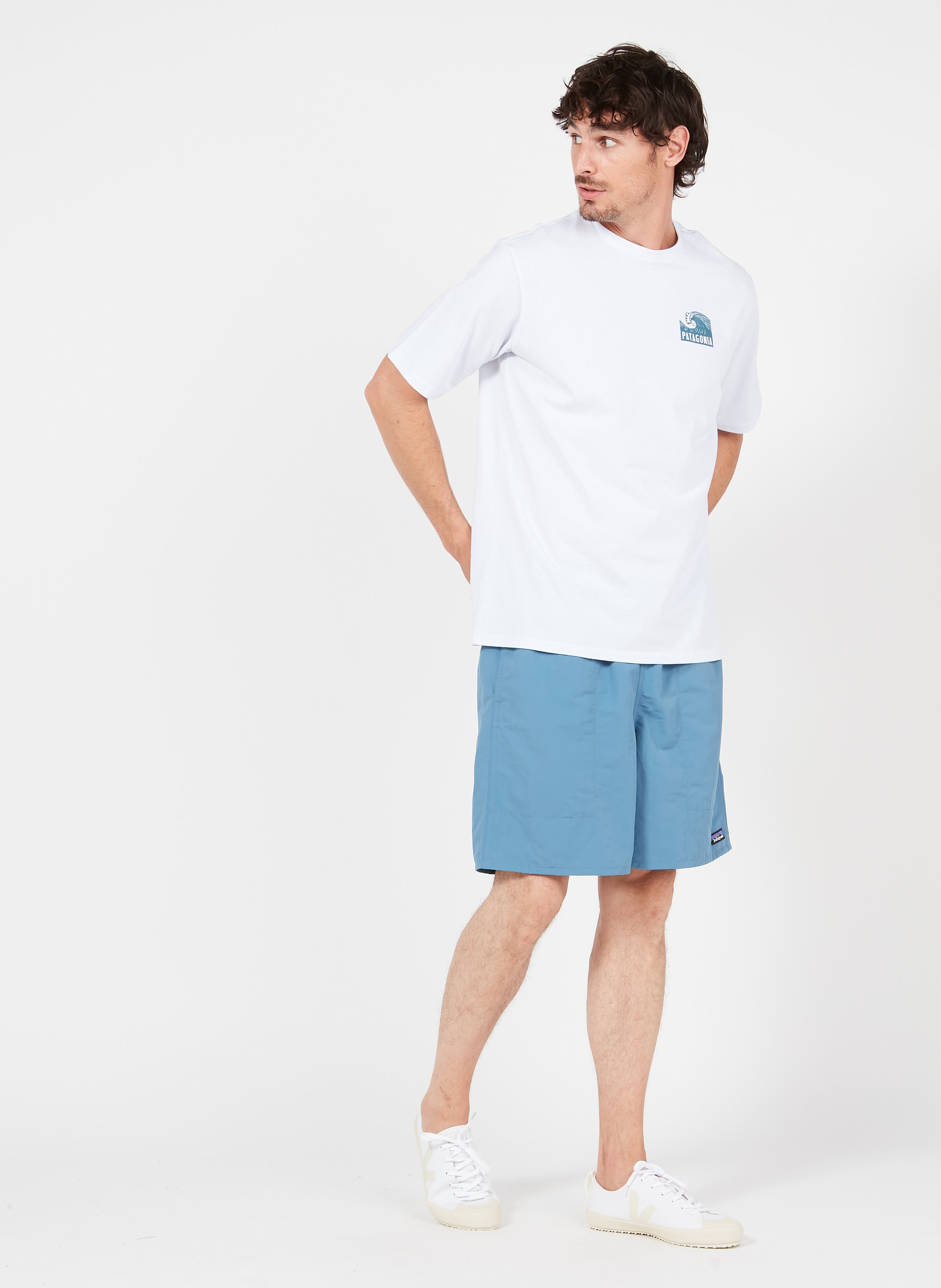 Sale Relaxed-fit Printed Swim Shorts 