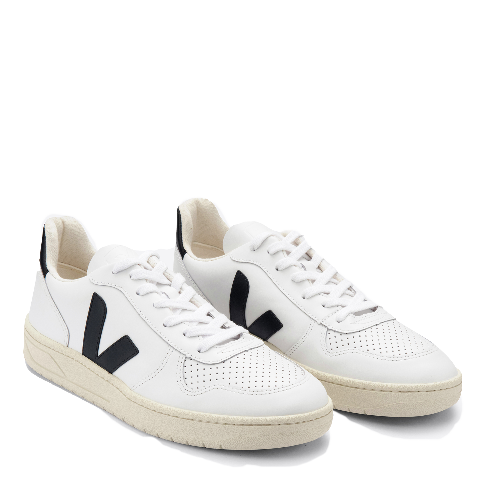 veja v10 leather sneakers