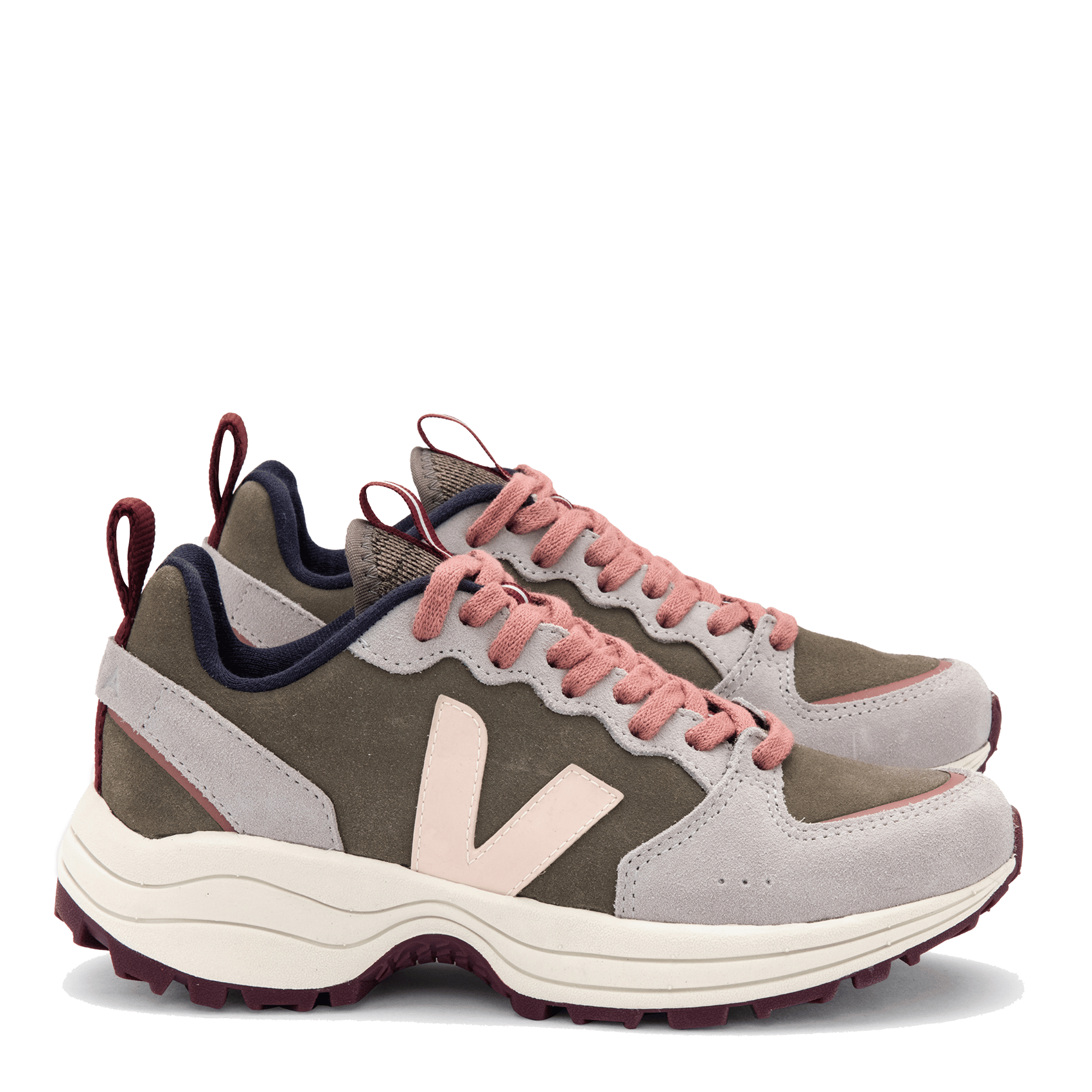 Veja Venturi Suede Sneakers Kaki Sable Oxford Grey Veja - Women | Place des  Tendances