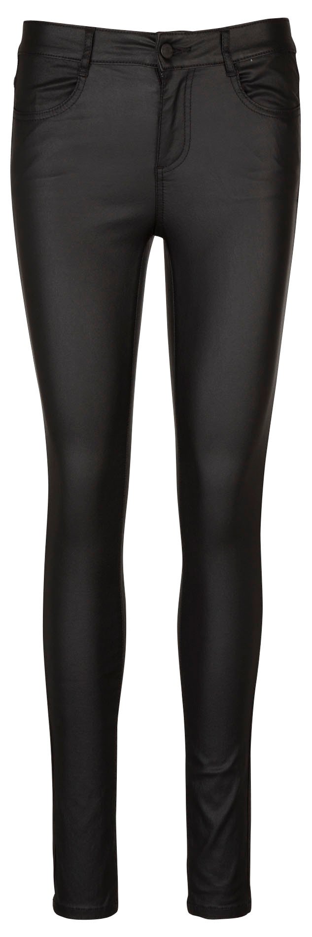 Coated Skinny Jeans Black Vila - Women | Place des Tendances