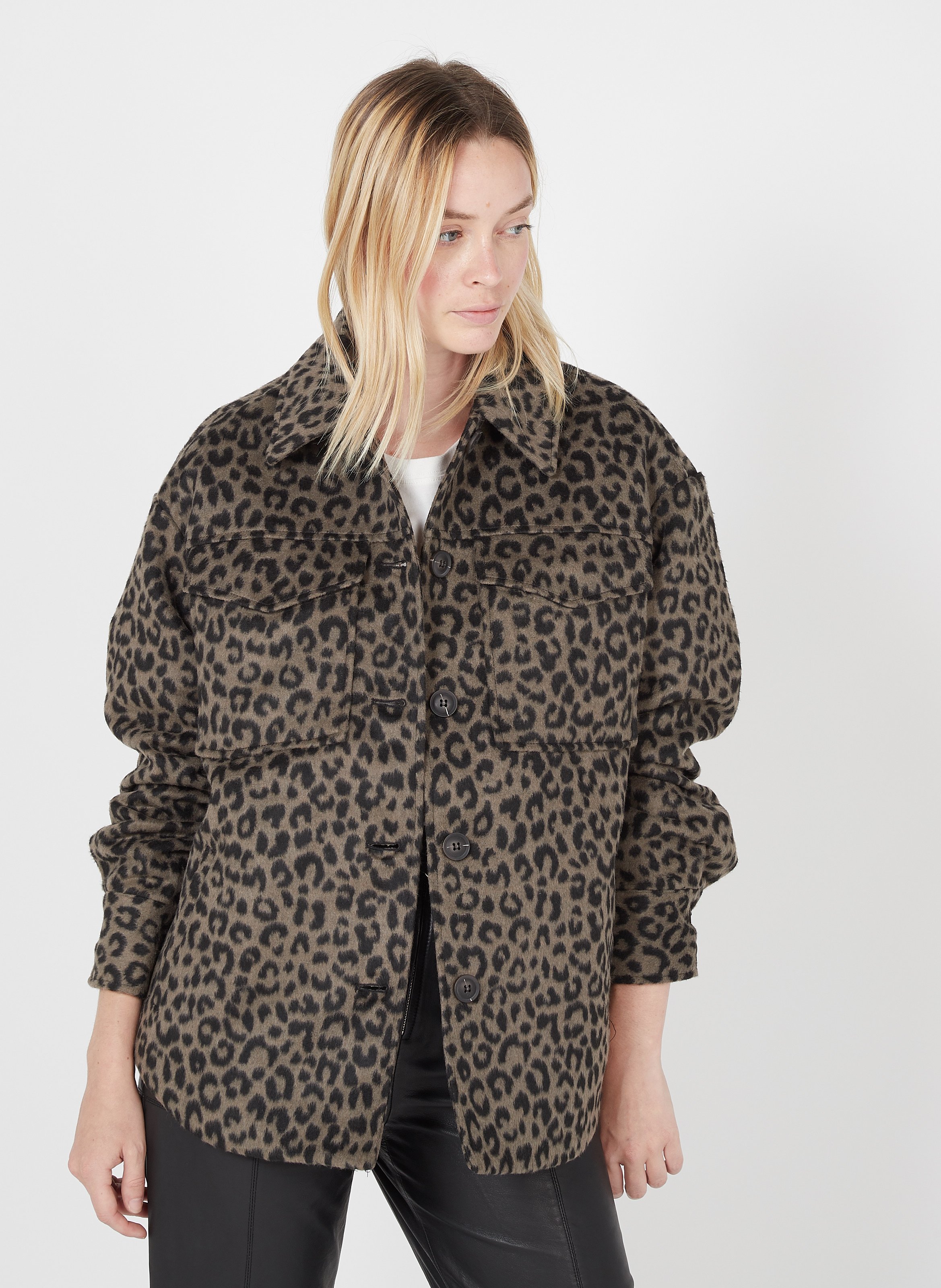 leopard print jacket uk