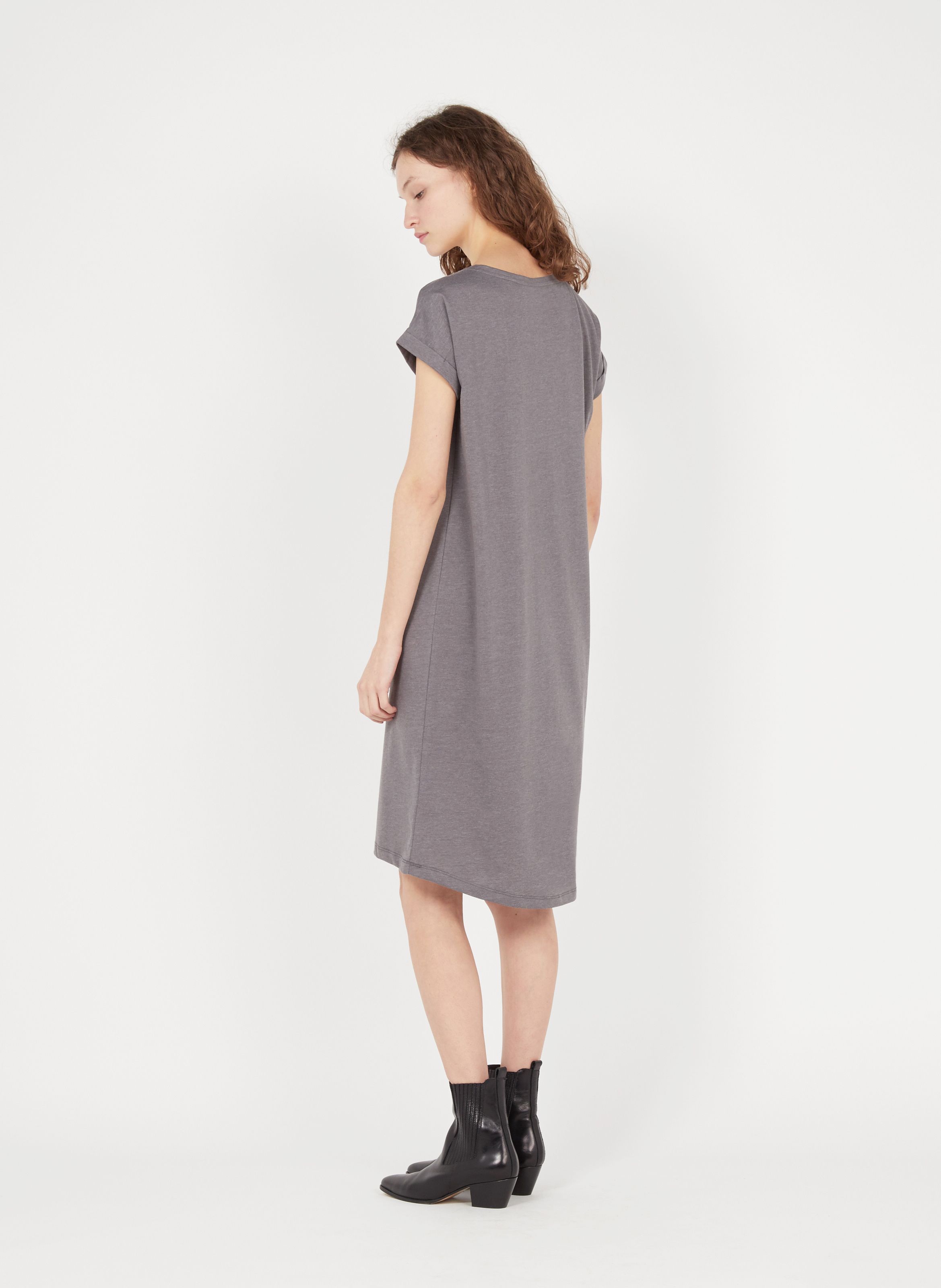 sportswear organic cotton short sleeve midi dress nike