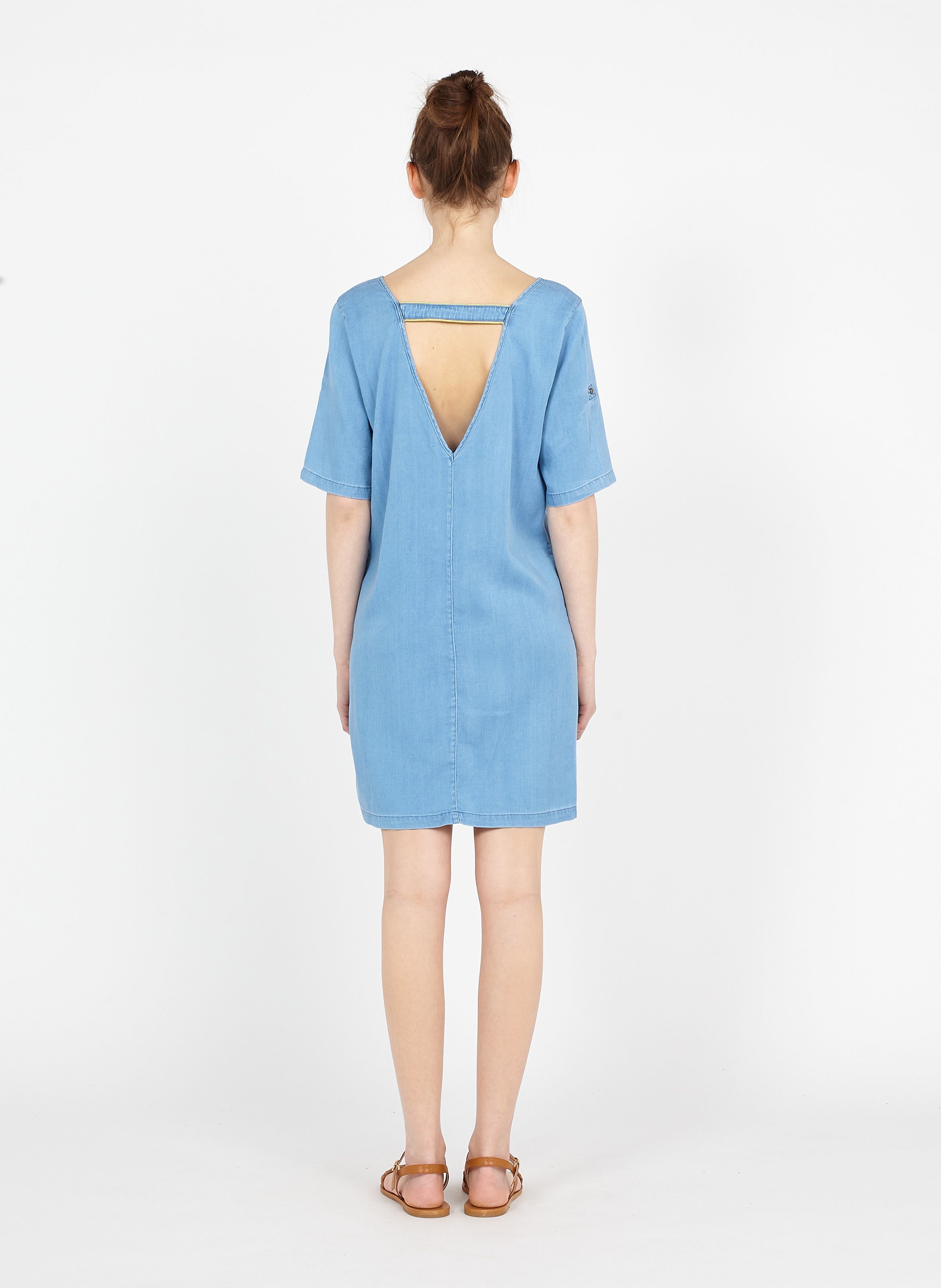 vila vipetia v neck dress