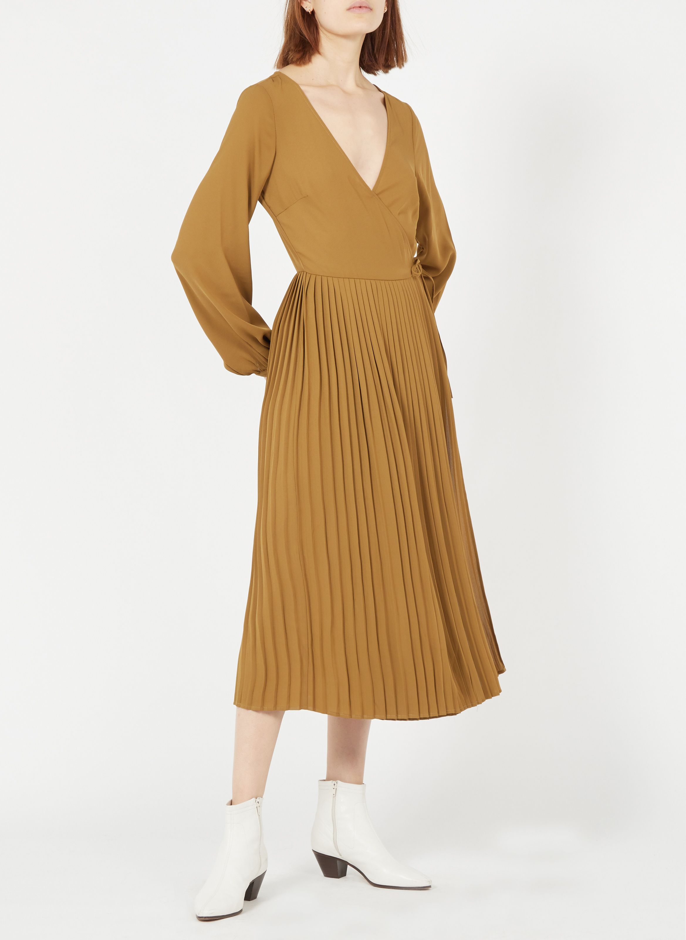 vila v neck dress