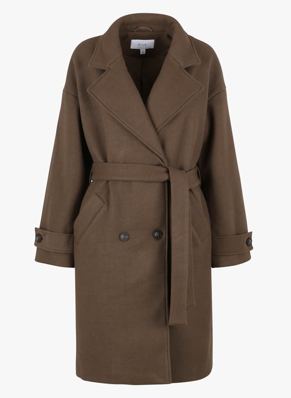 Brown Wool blend coat