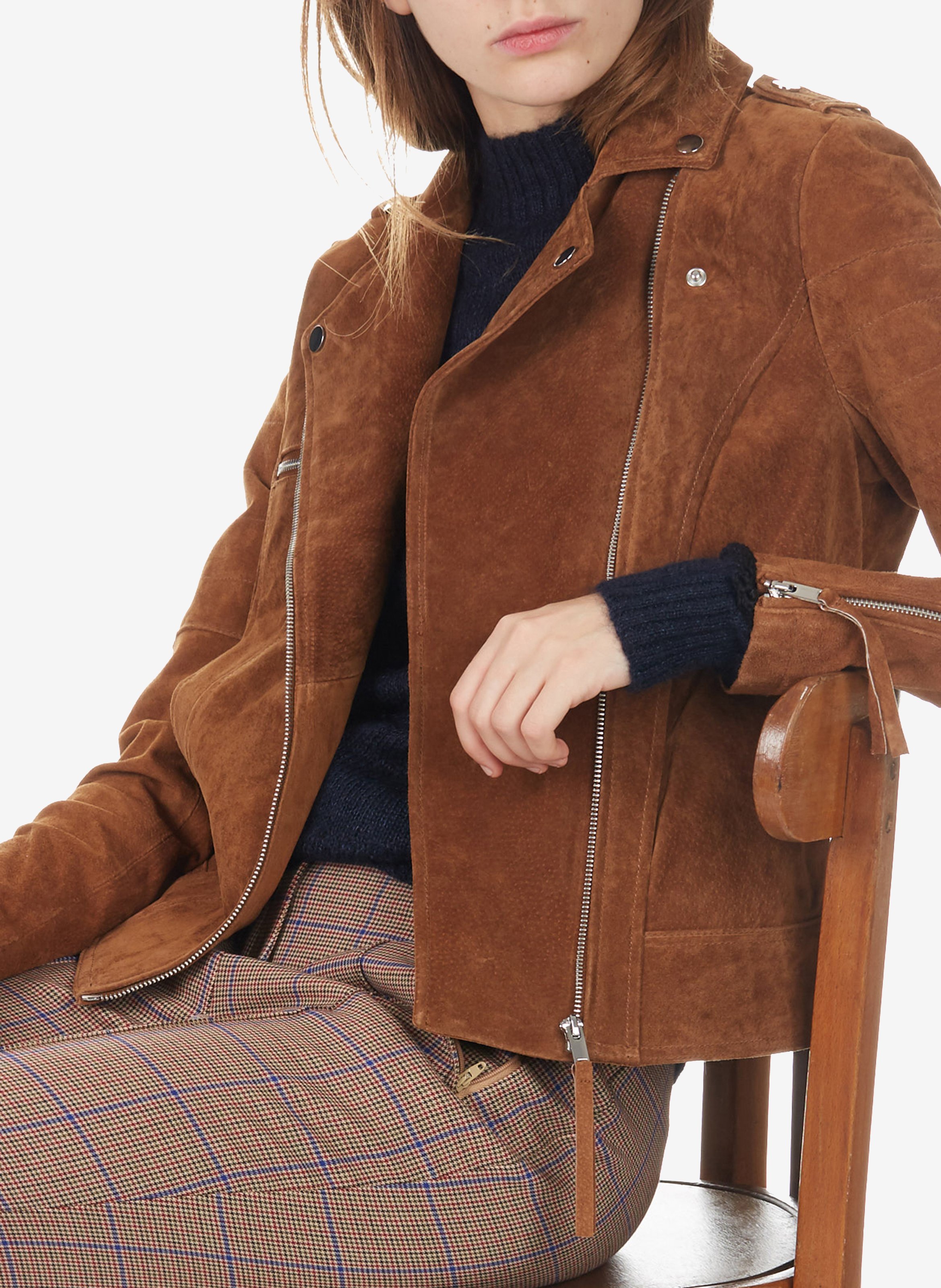 oak leather jacket