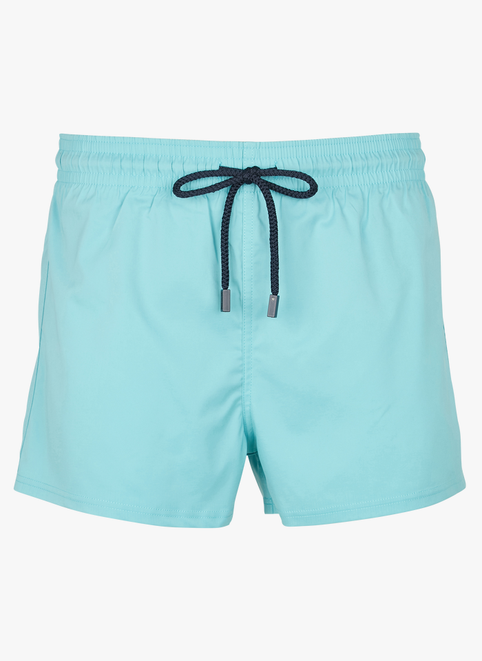 VILEBREQUIN Blue Short stretch fitted swim shorts