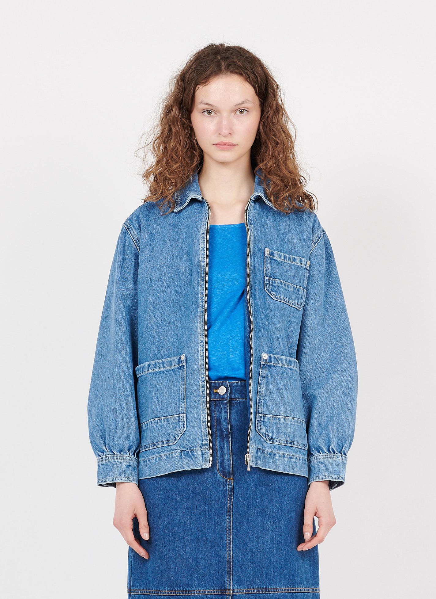 raw denim jeans jacket
