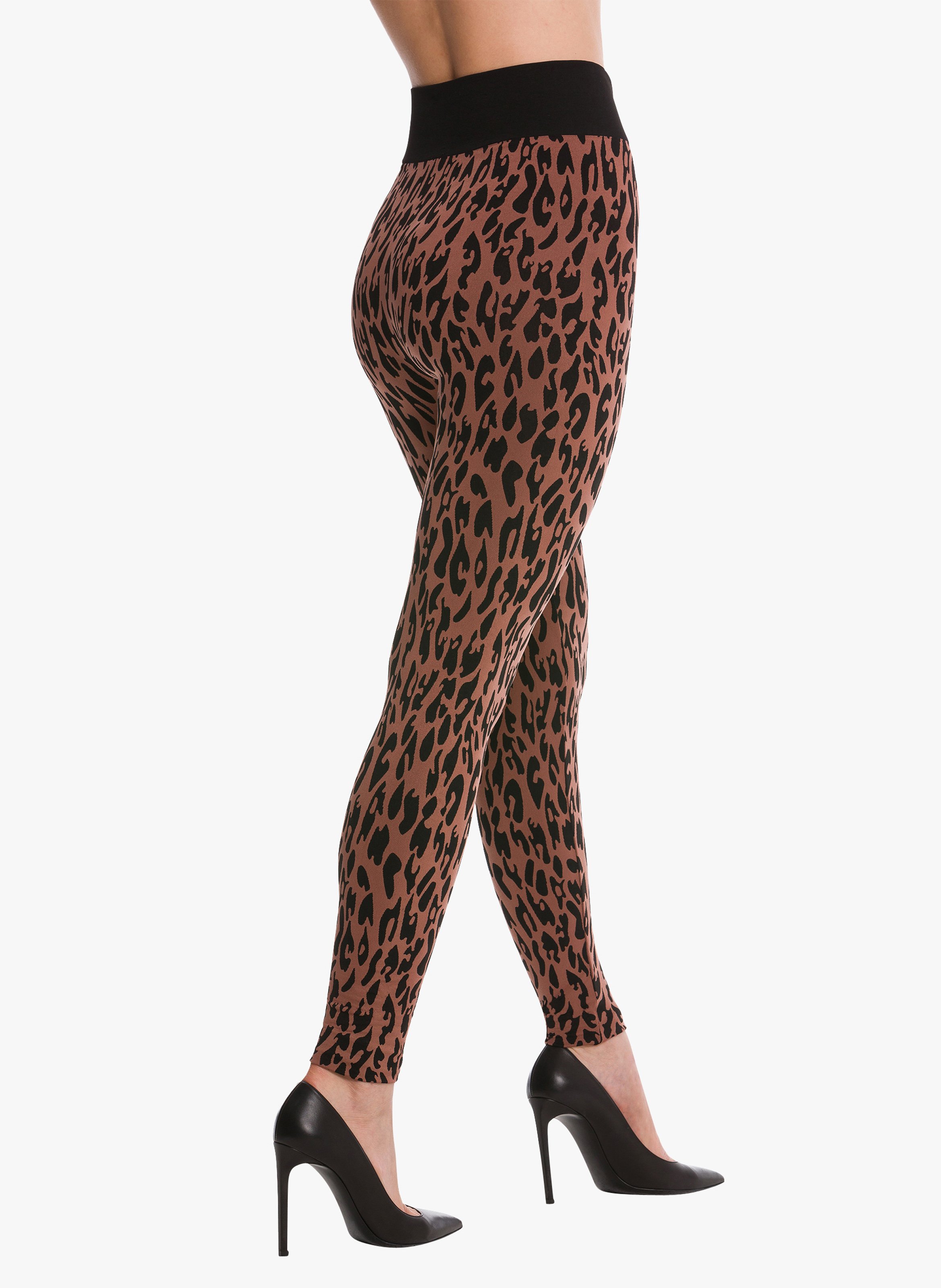 Sale Animal-print Leggings With High 