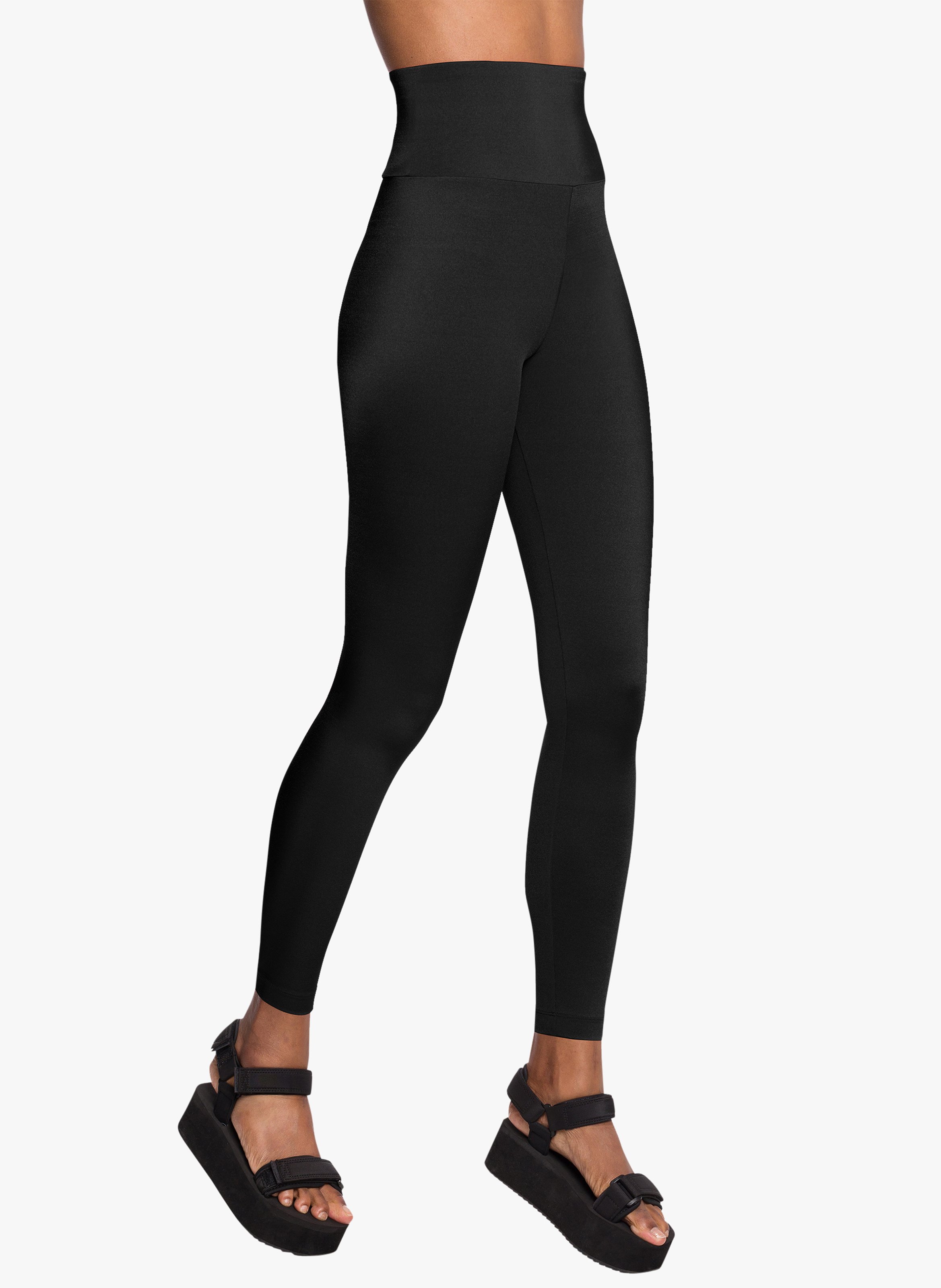 Sale High-waisted Sports Leggings Black 