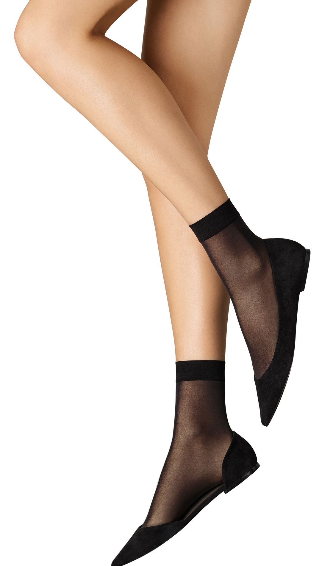 Individual 10 Sheer Socks Black Wolford Women Place des Tendances