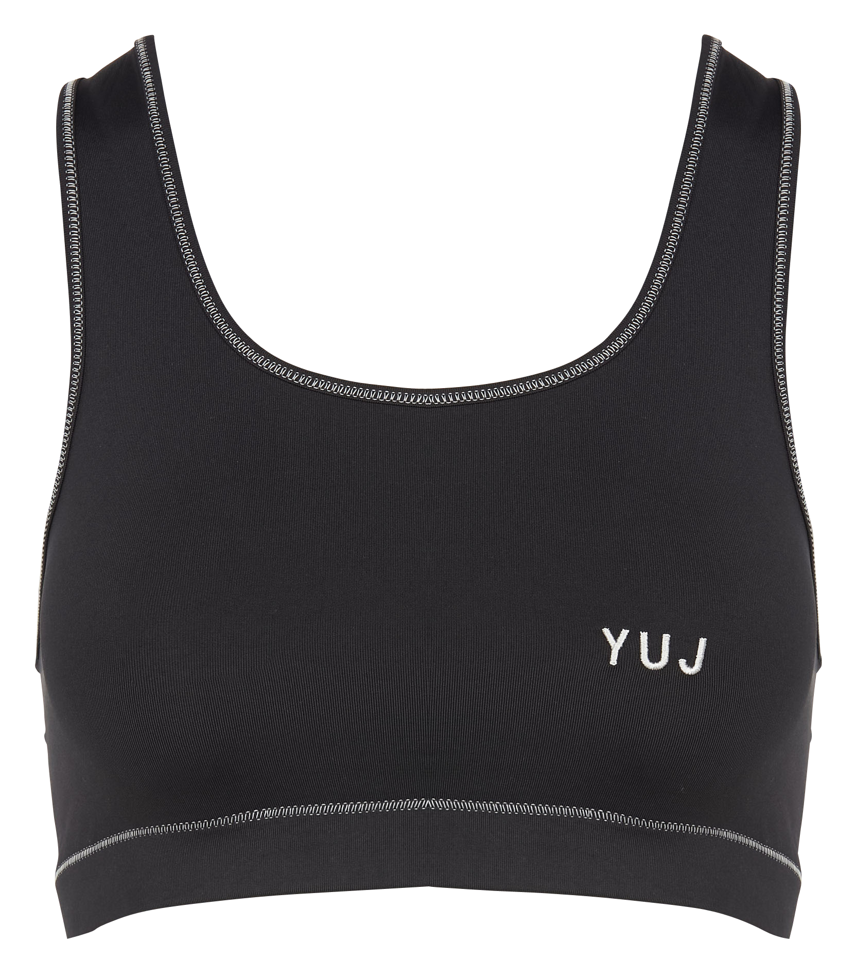 Yoga Bra Noir-silver Yuj Yoga Paris - Women