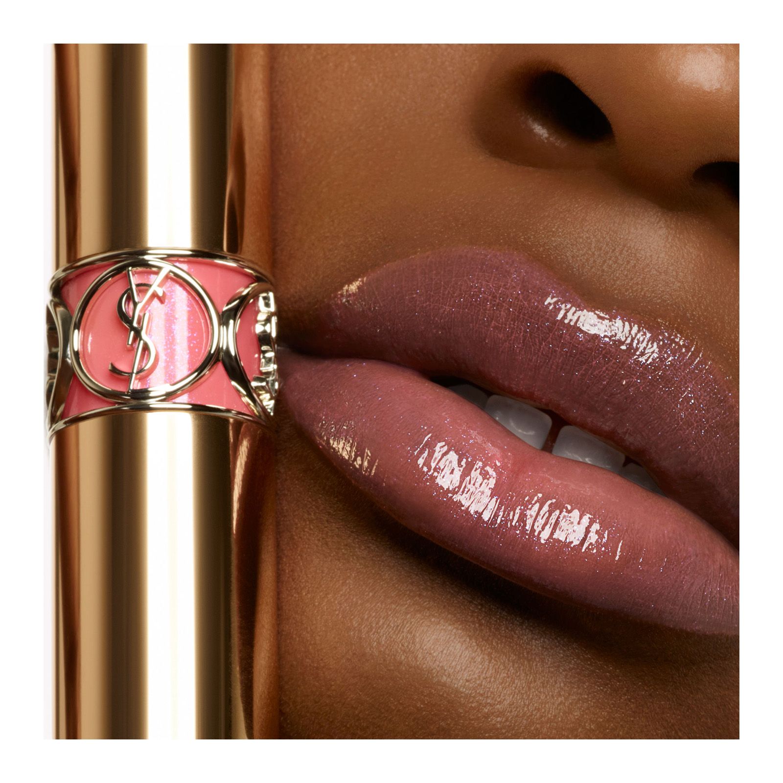 yves saint laurent rouge volupte shine 103 rose parisienne