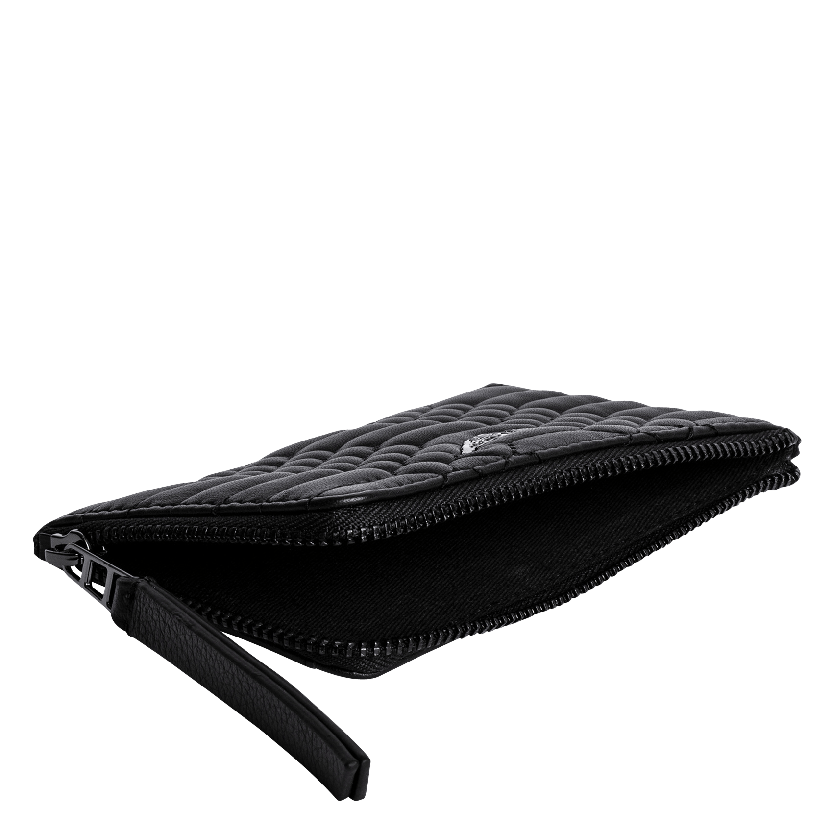 Leather Card Holder Noir Zadig&voltaire Women Place des Tendances