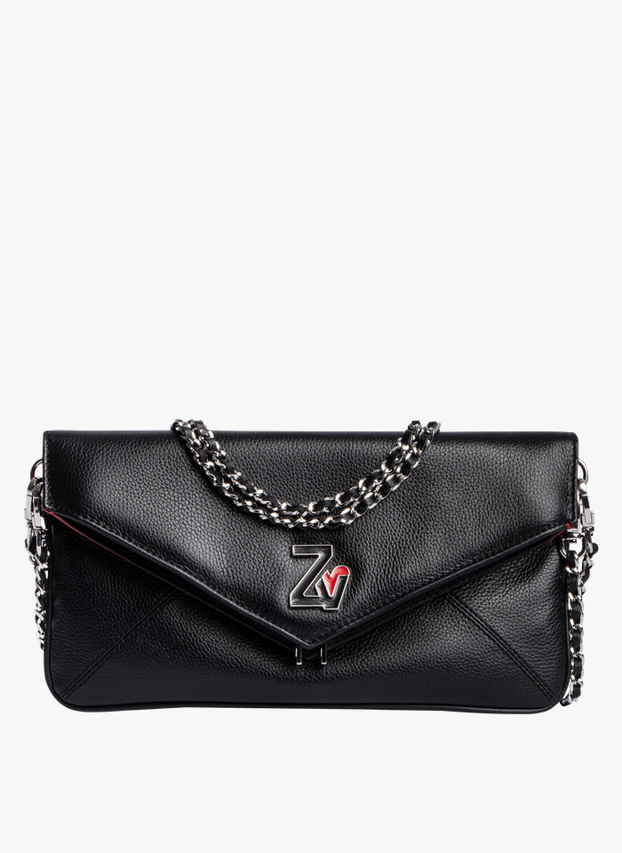 ZADIG&VOLTAIRE Black Leather flap bag