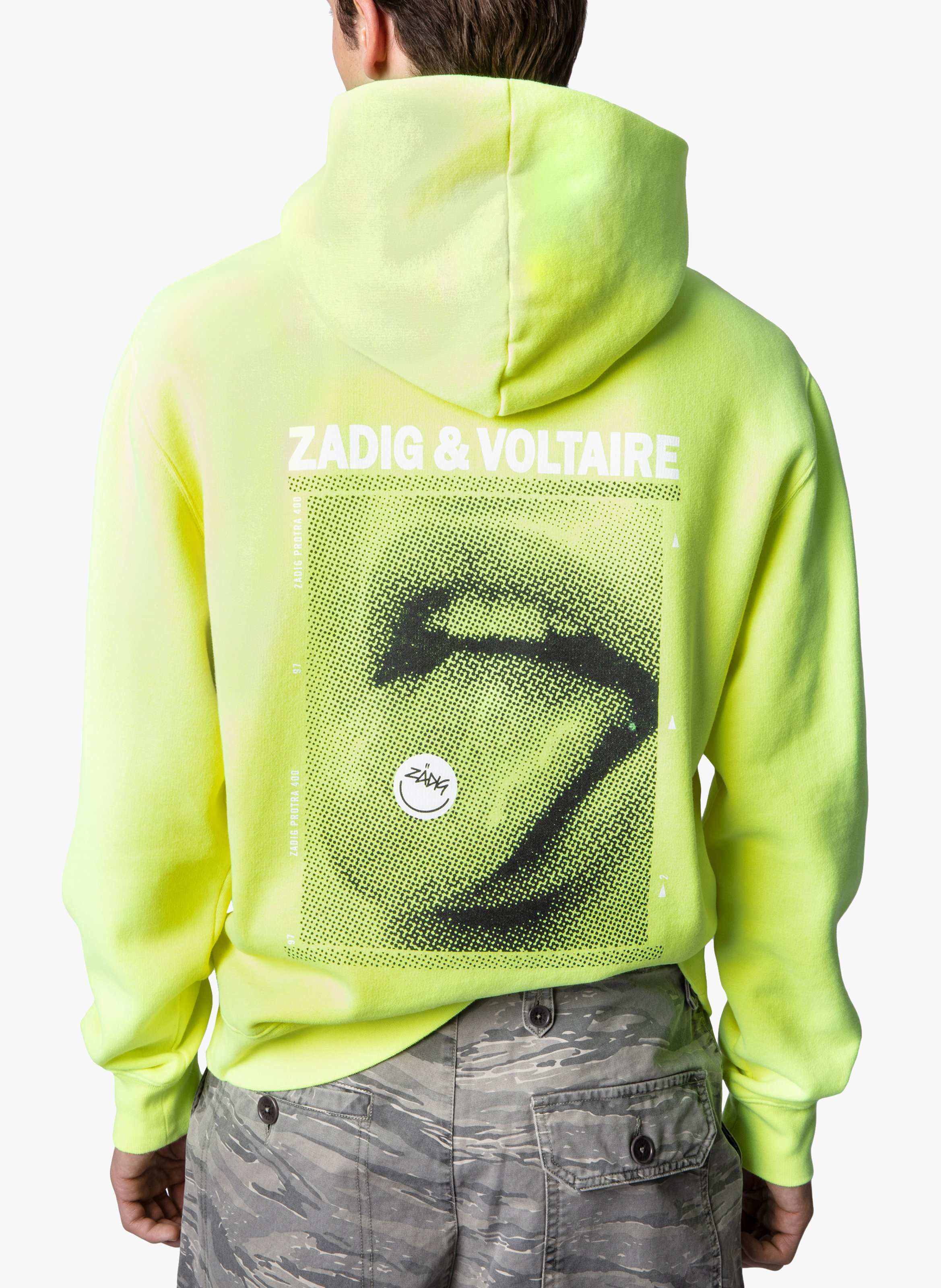 neon green designer hoodie