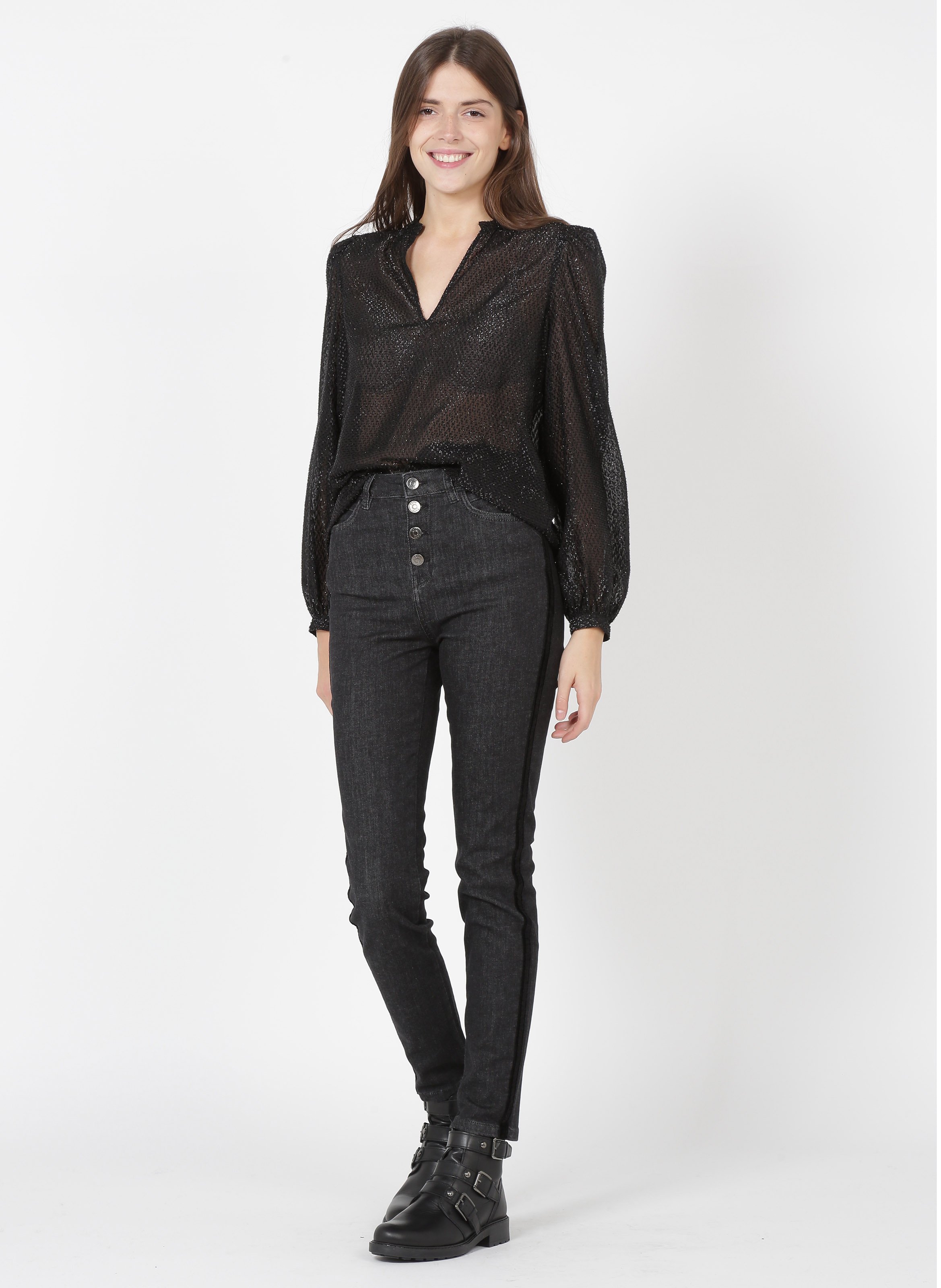 black leather clarks boots