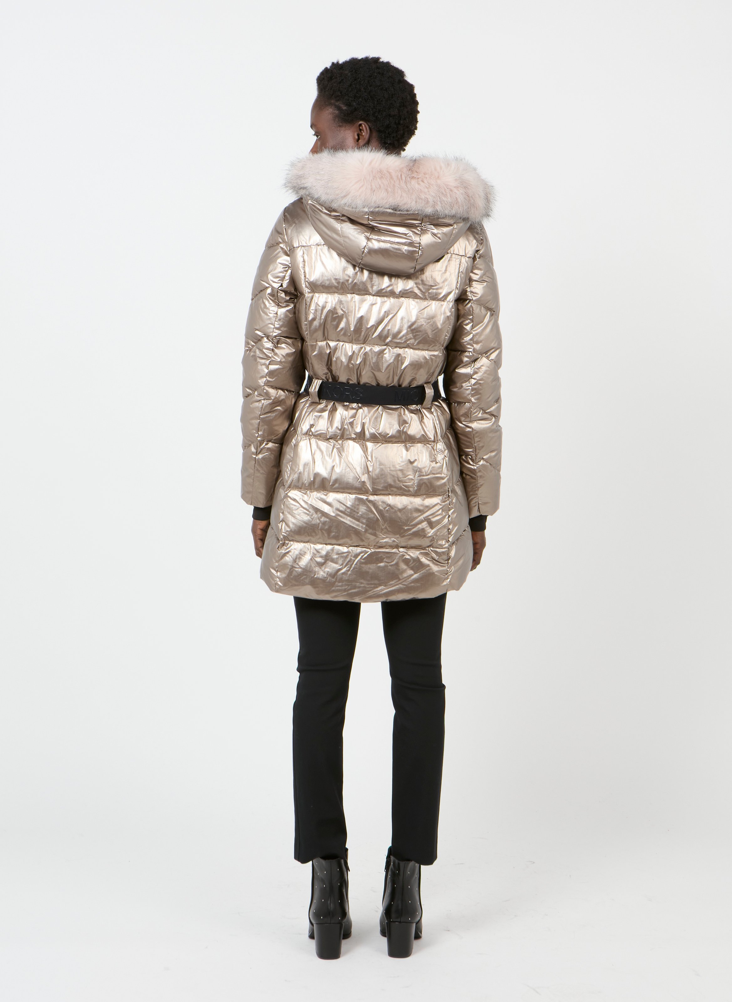 michael kors metallic jacket