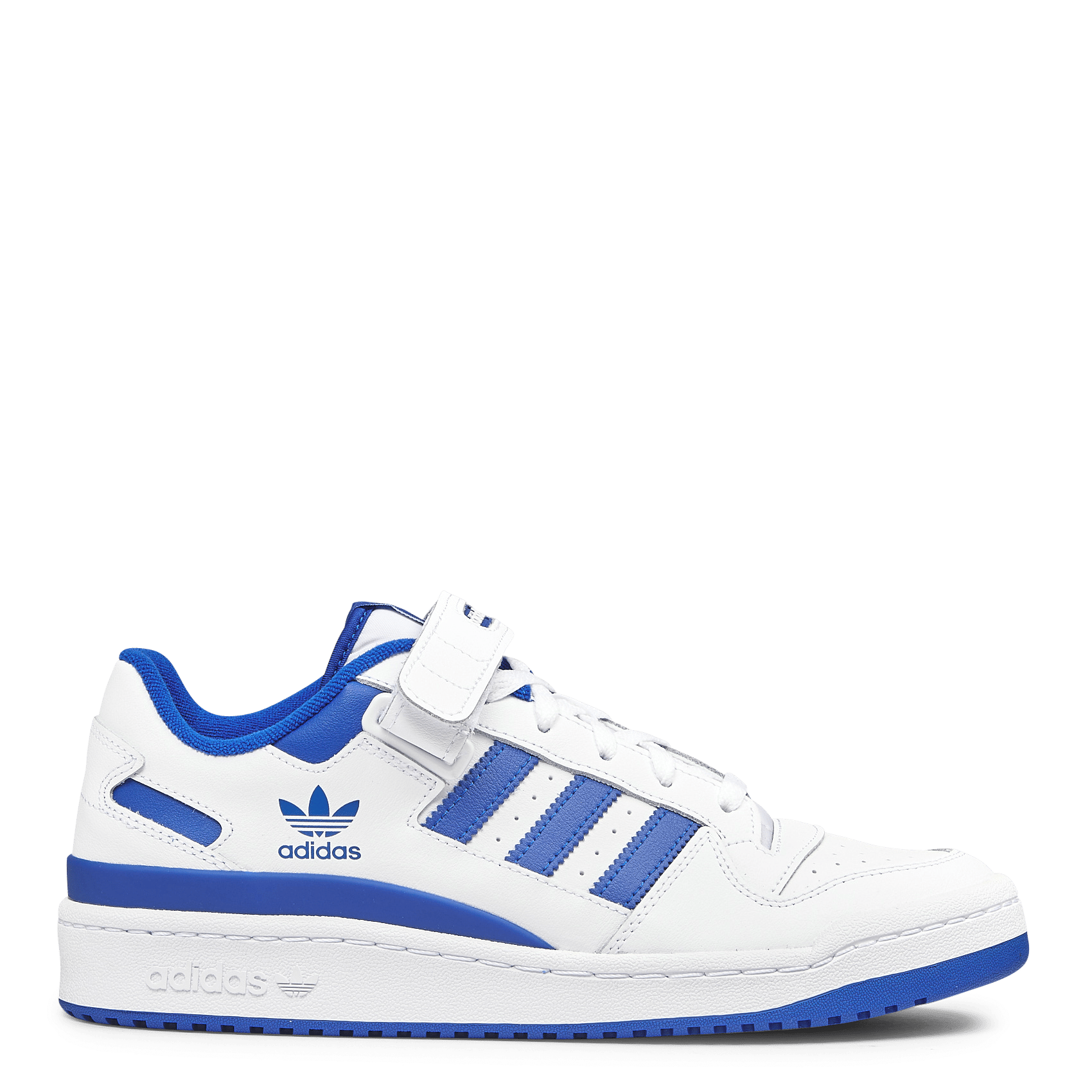Adidas Forum Low Ftwwht/ftwwht/royblu Adidas - Hombre | Place des Tendances