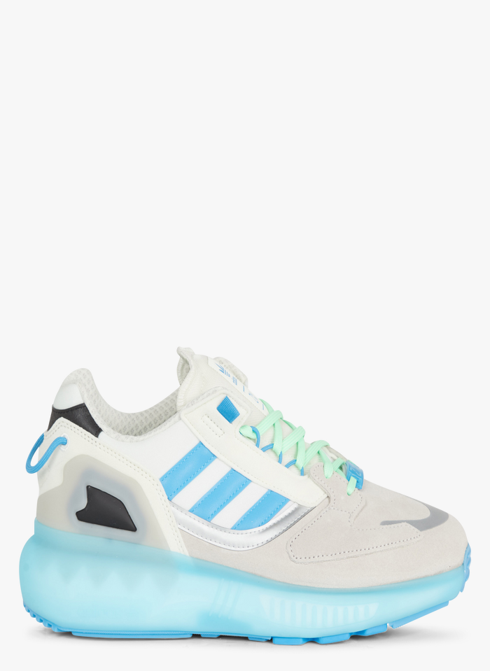 Adidas - Zx 5k Boost Owhite-pulblu-beamgr Adidas - Place des Tendances